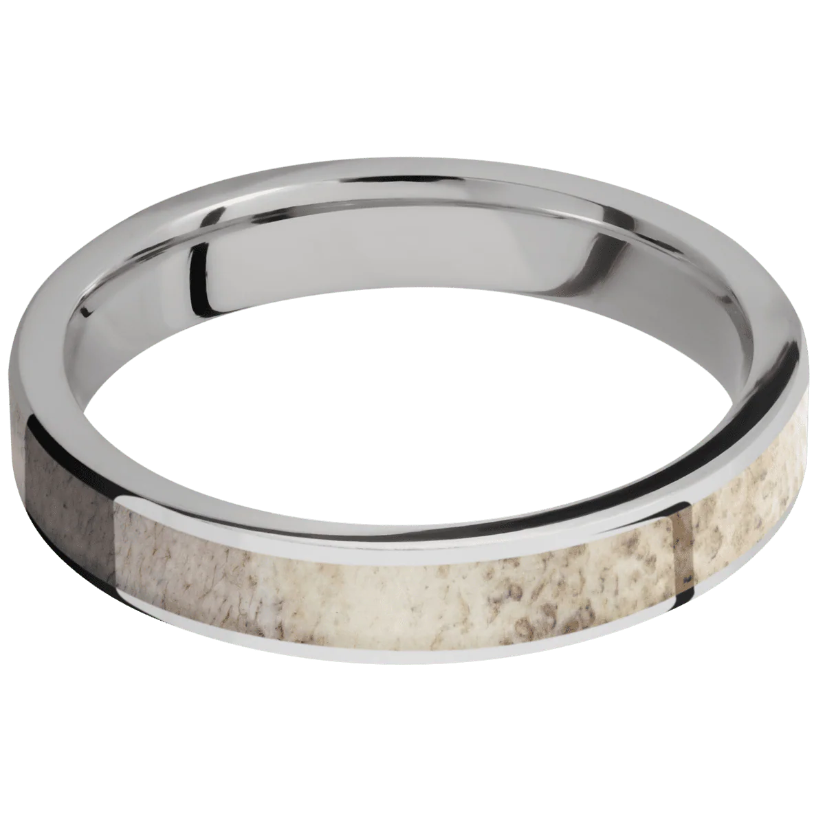 10K White Gold + Polish Finish - Image 3
