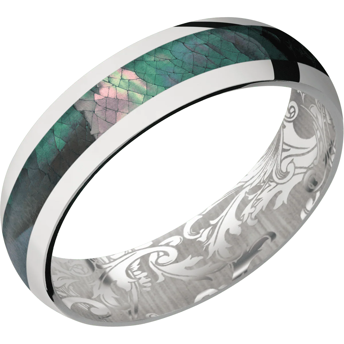 10K White Gold + Polish Finish - Image 2