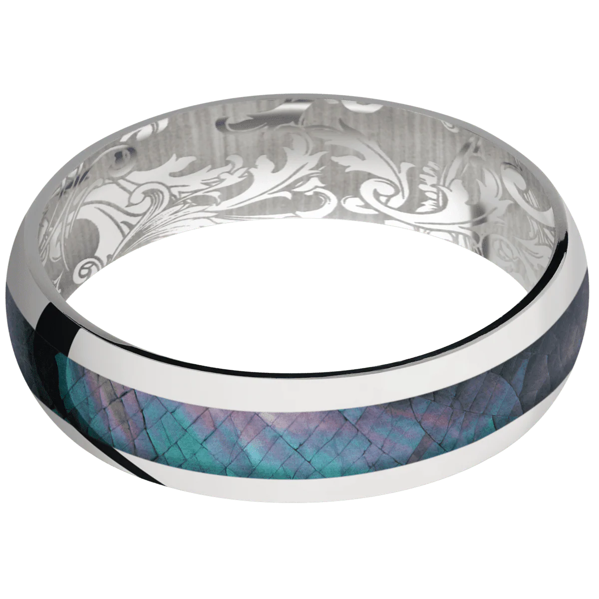 10K White Gold + Polish Finish - Image 3