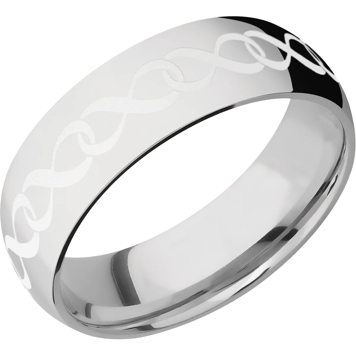 10K White Gold + Polish Finish - Image 2