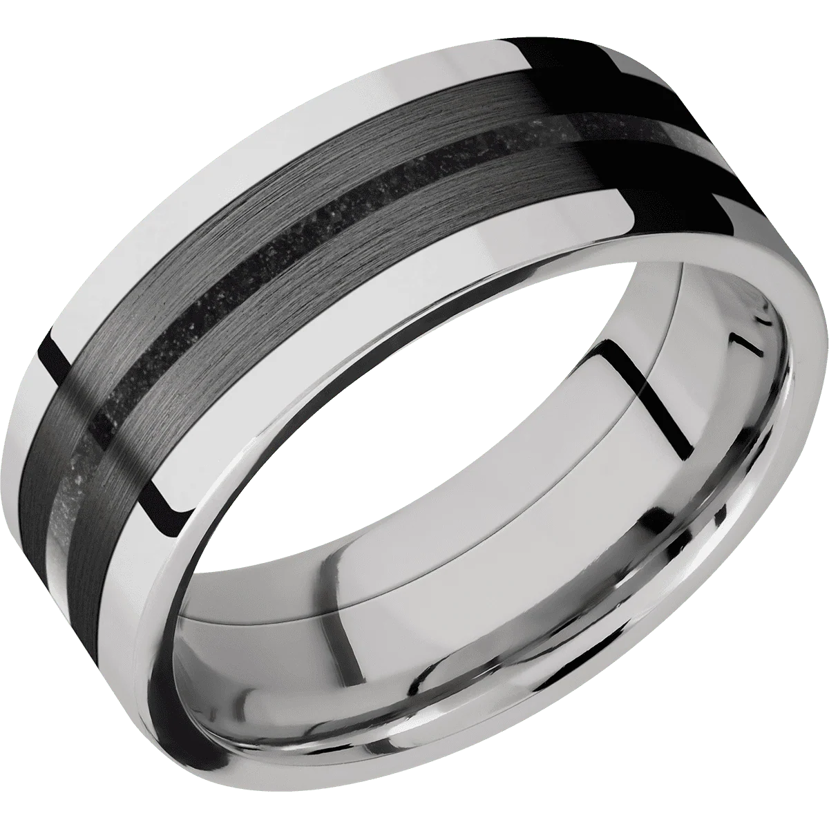10K White Gold + Polish Finish - Image 2