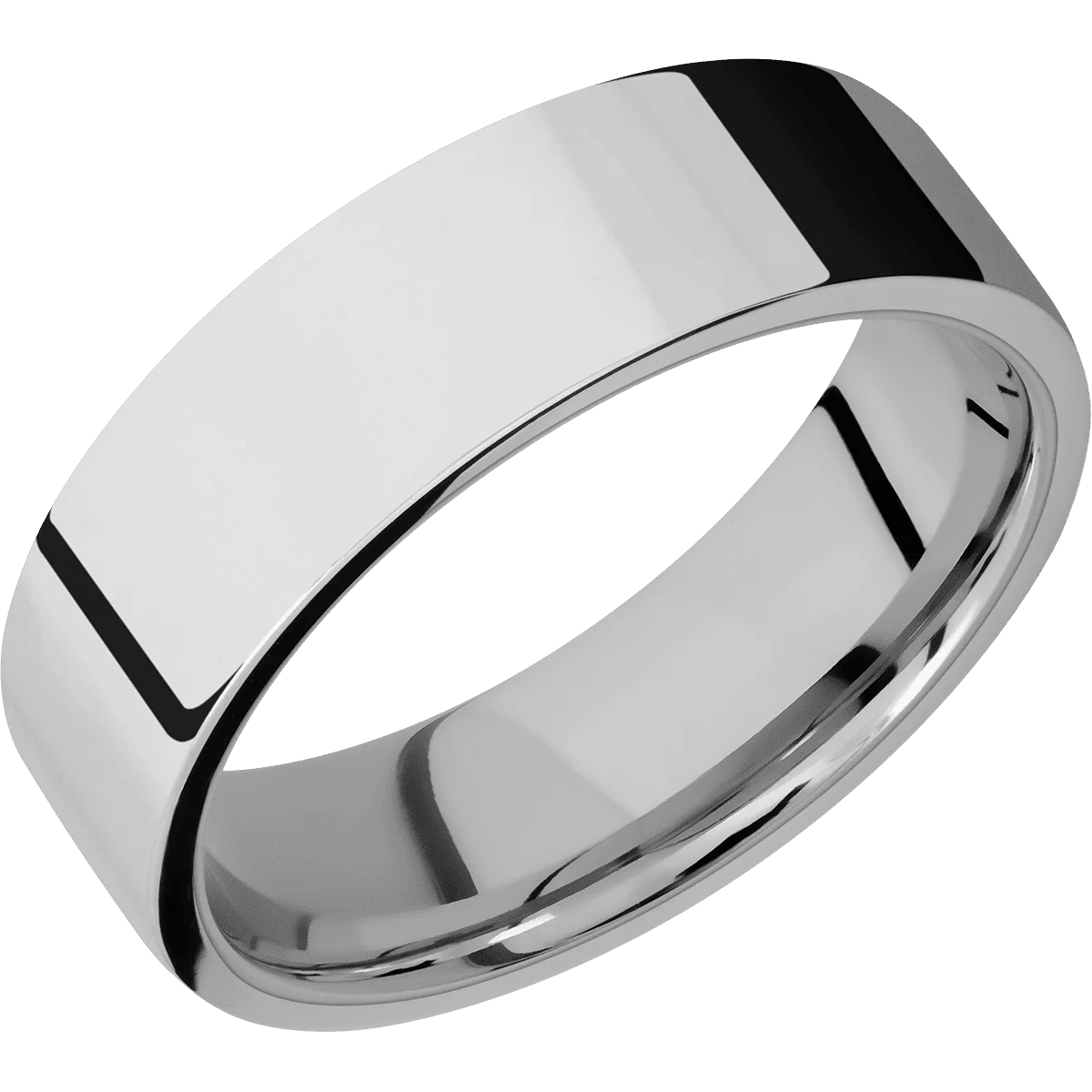 10K White Gold + Polish Finish + Titanium - Image 2