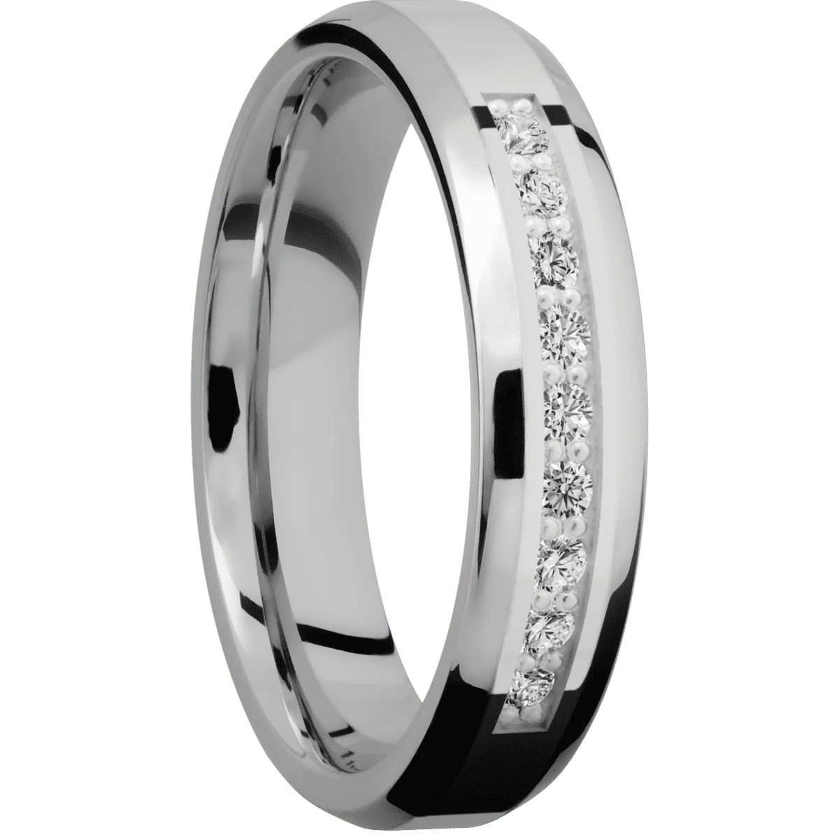 10K White Gold + Polish , Polish Finish