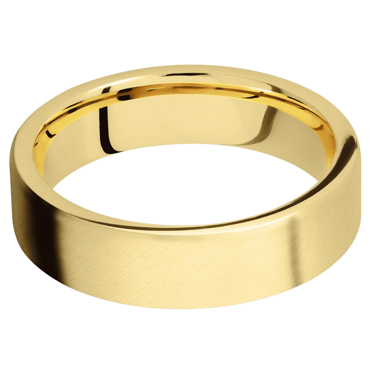 10K Yellow Gold + Anglesatin Finish - Image 3