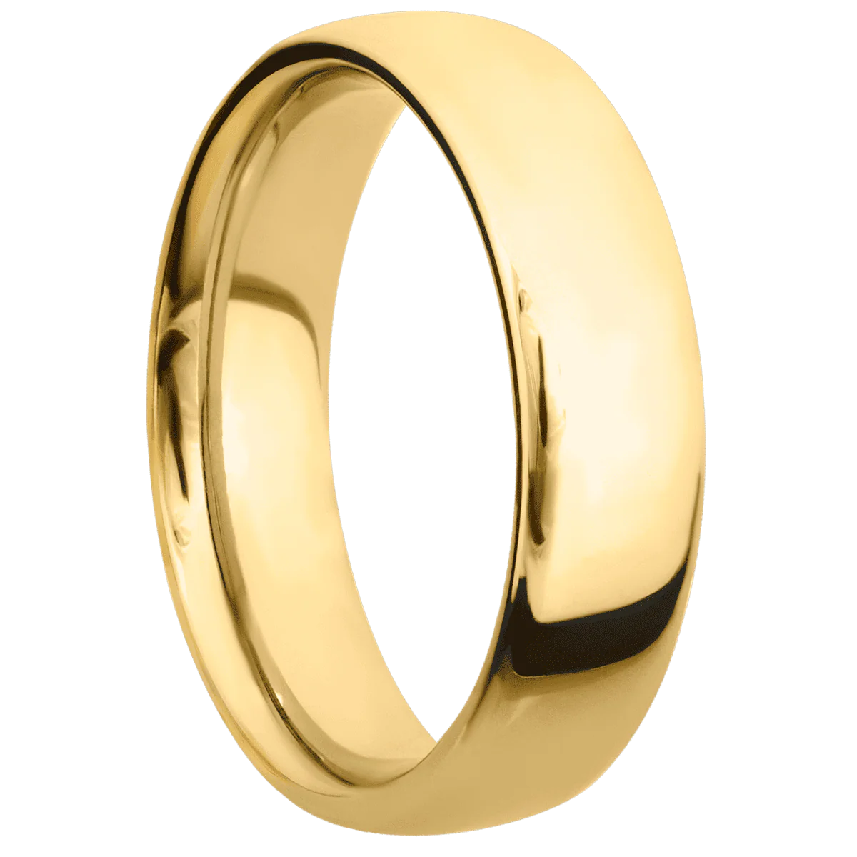 10K Yellow Gold + Polish Finish
