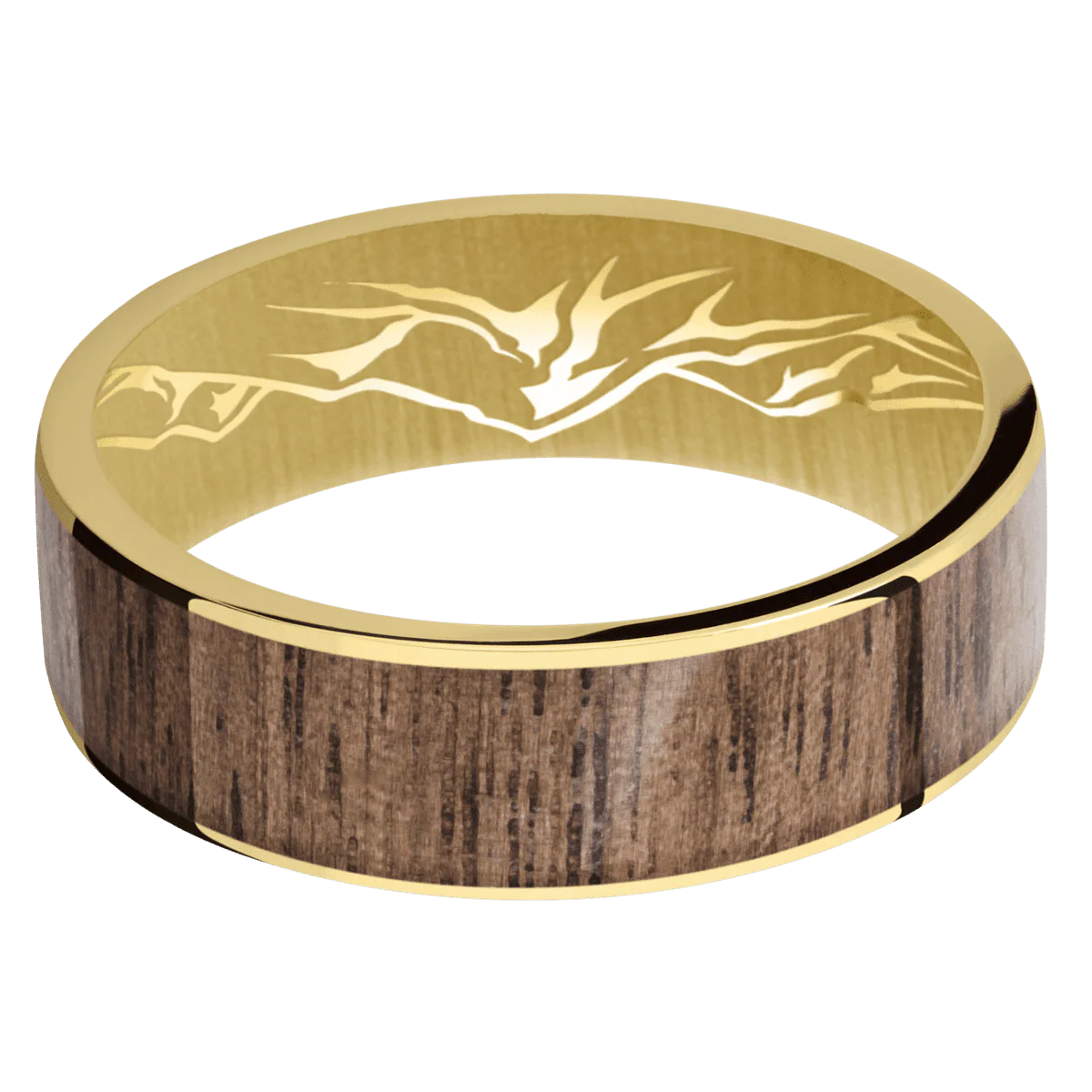 10K Yellow Gold + Polish Finish - Image 3