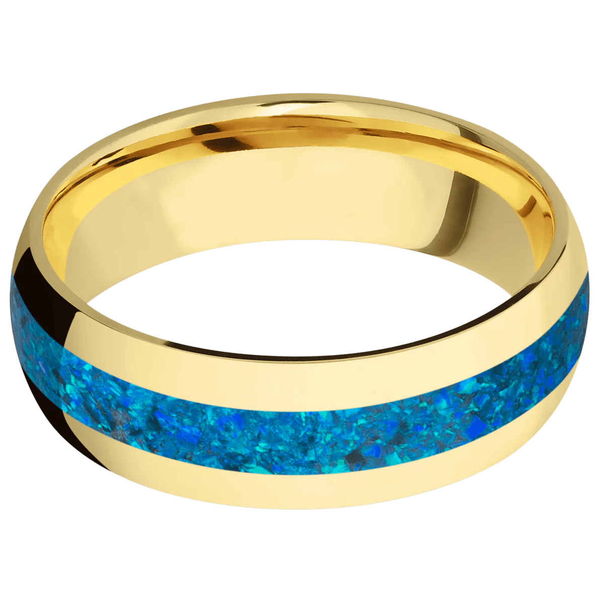 10K Yellow Gold + Polish Finish - Image 3