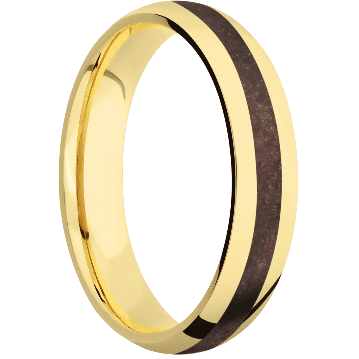 10K Yellow Gold + Polish Finish