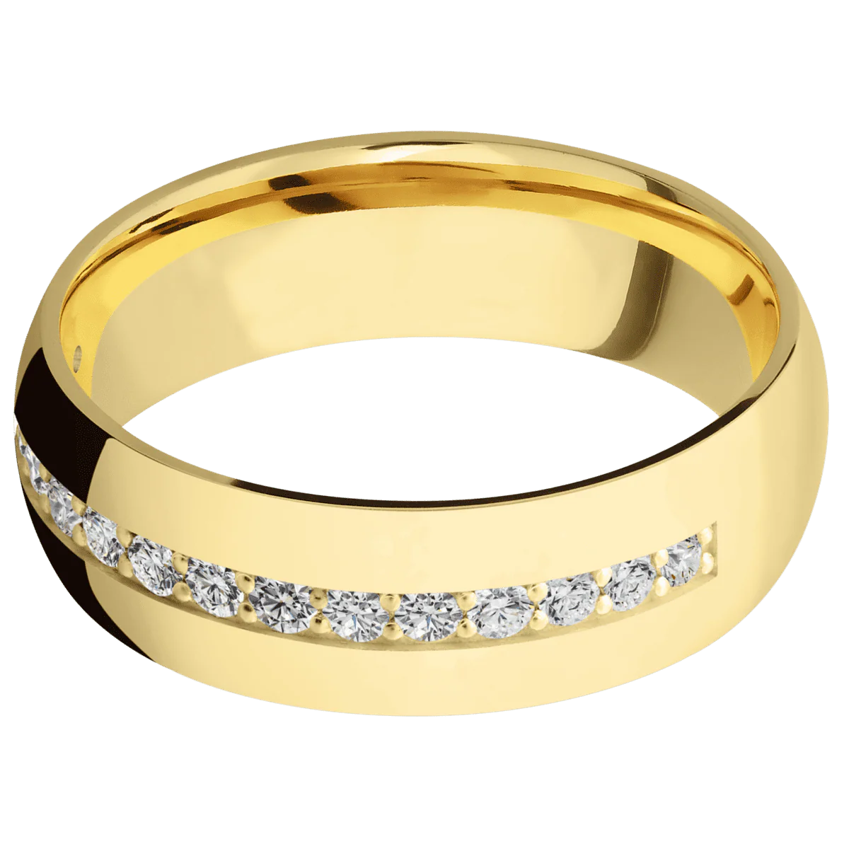 10K Yellow Gold + Polish Finish - Image 3