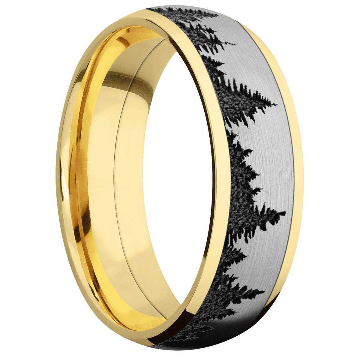 10K Yellow Gold + Polish Finish
