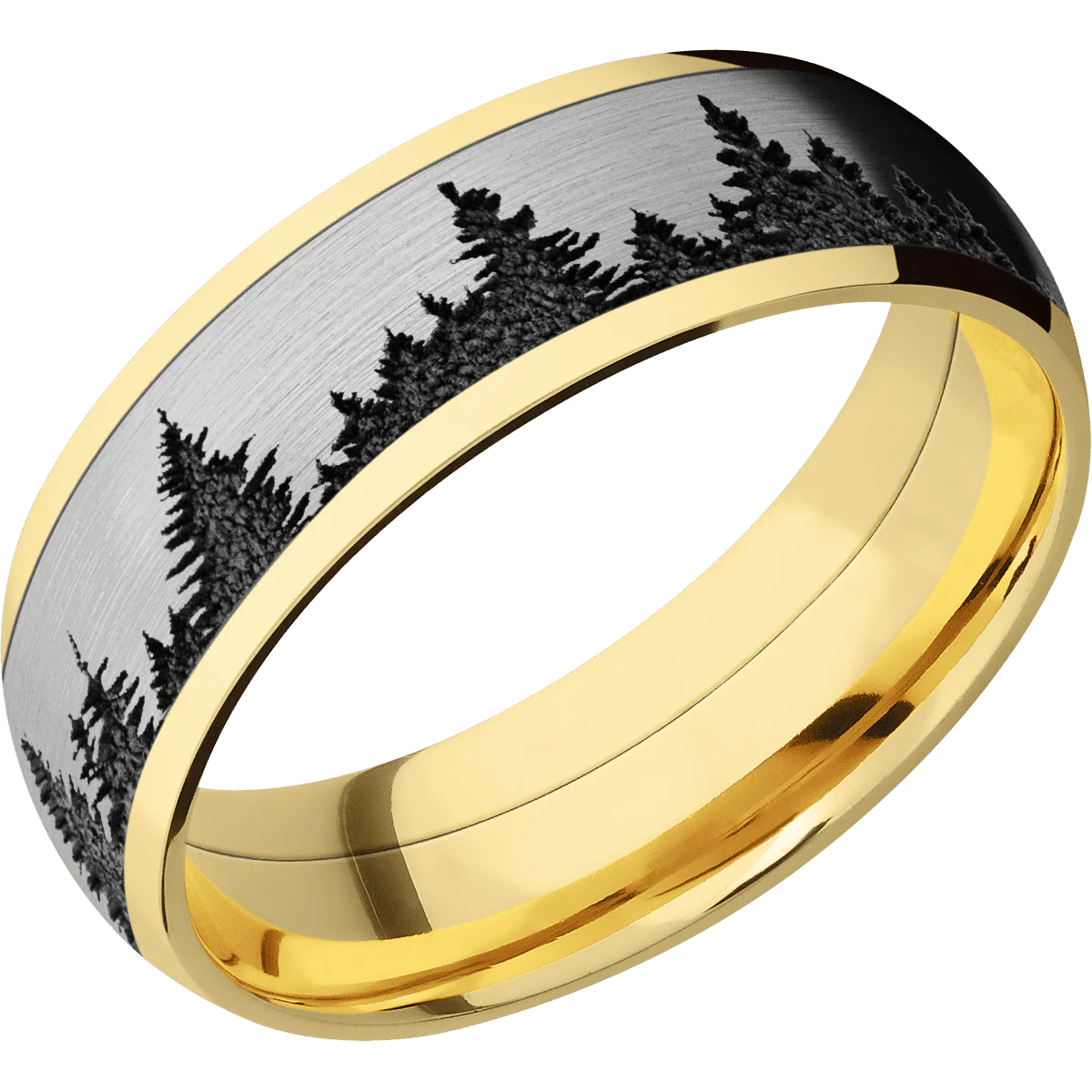 10K Yellow Gold + Polish Finish - Image 2