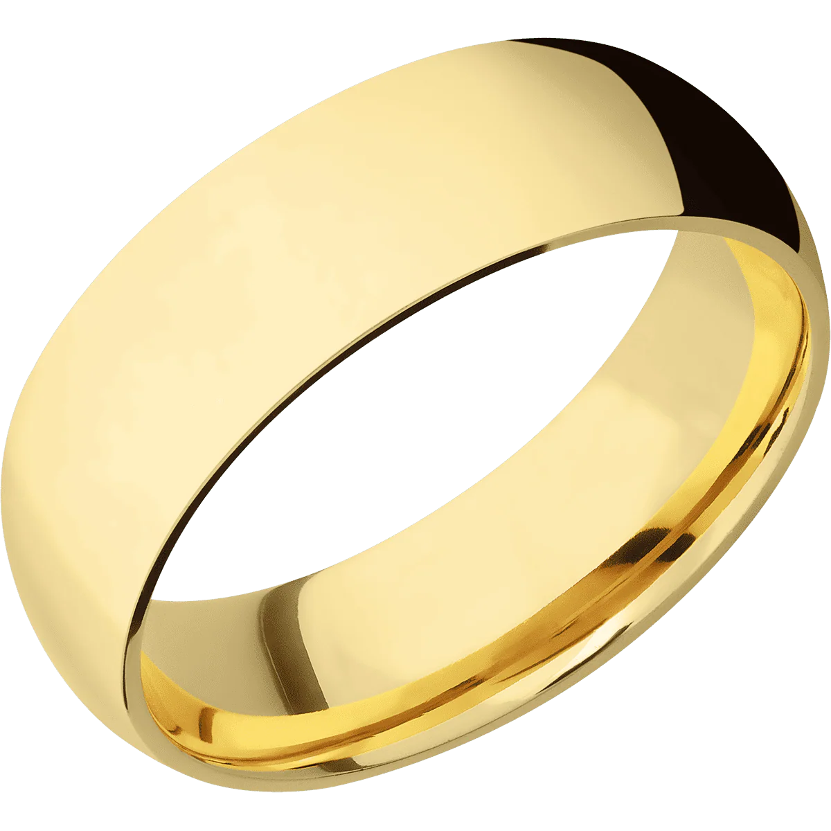 10K Yellow Gold + Polish Finish - Image 2