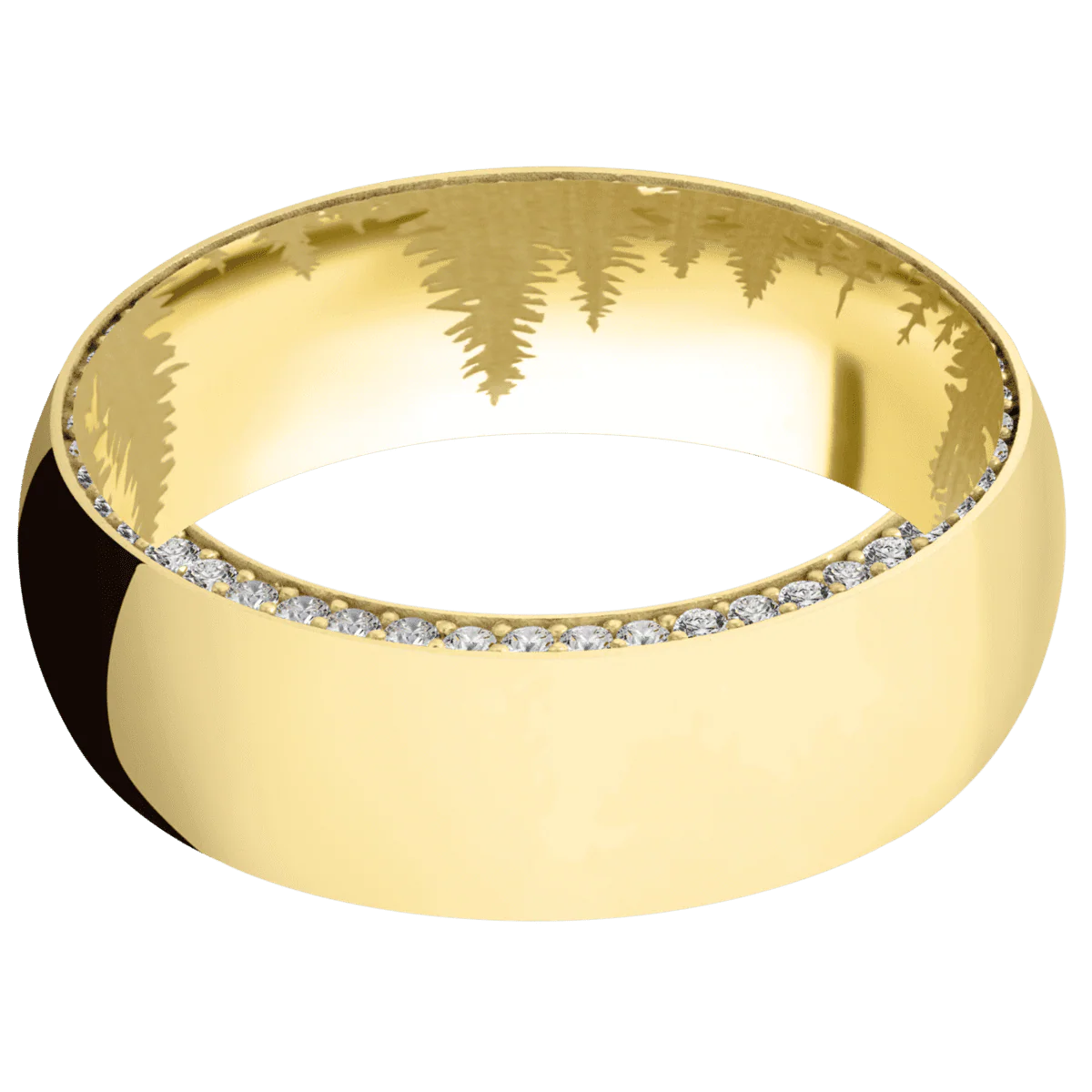 10K Yellow Gold + Polish Finish - Image 3
