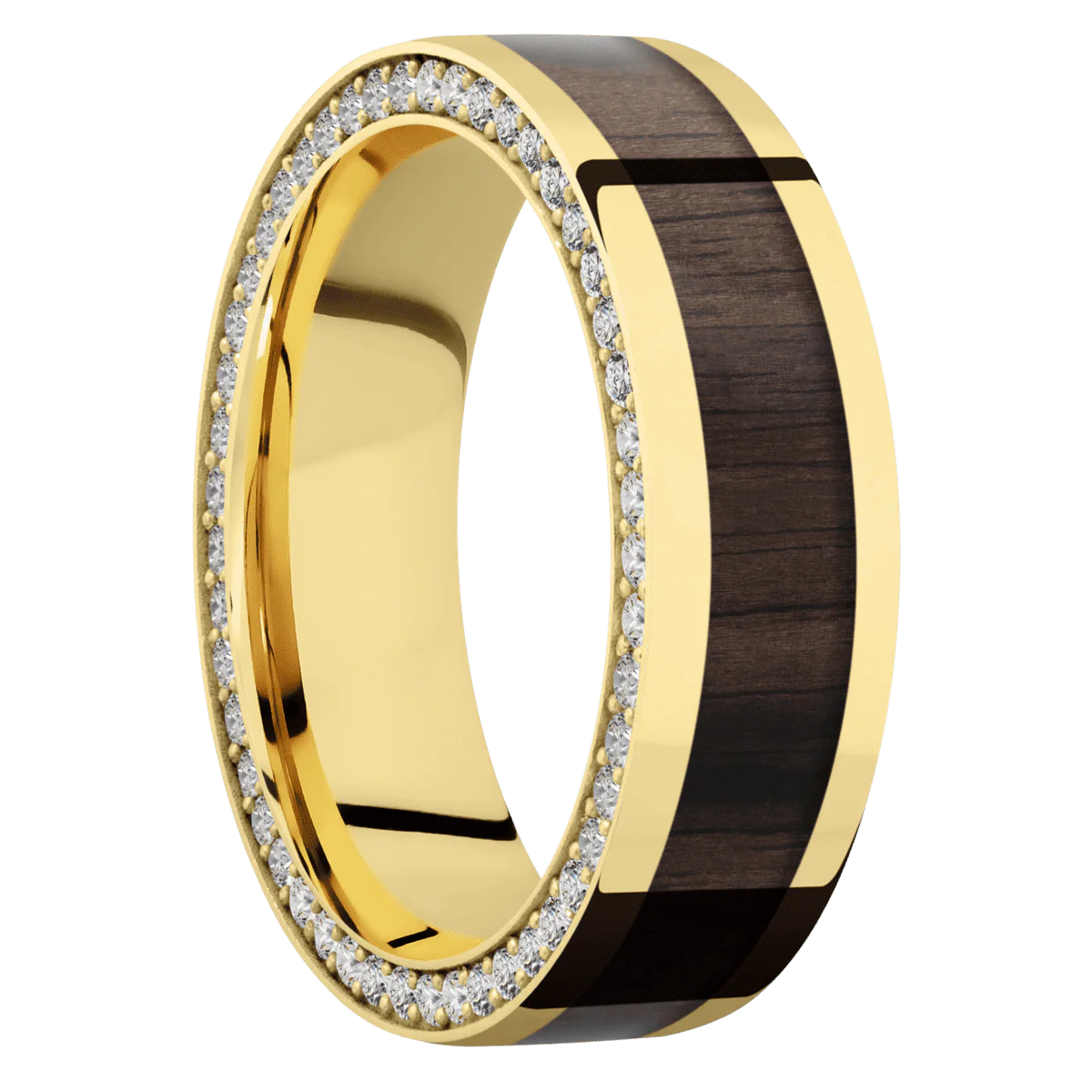 10K Yellow Gold + Polish Finish