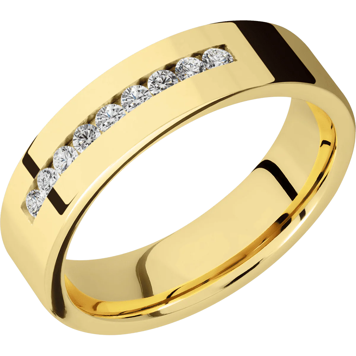 10K Yellow Gold + Polish Finish - Image 2