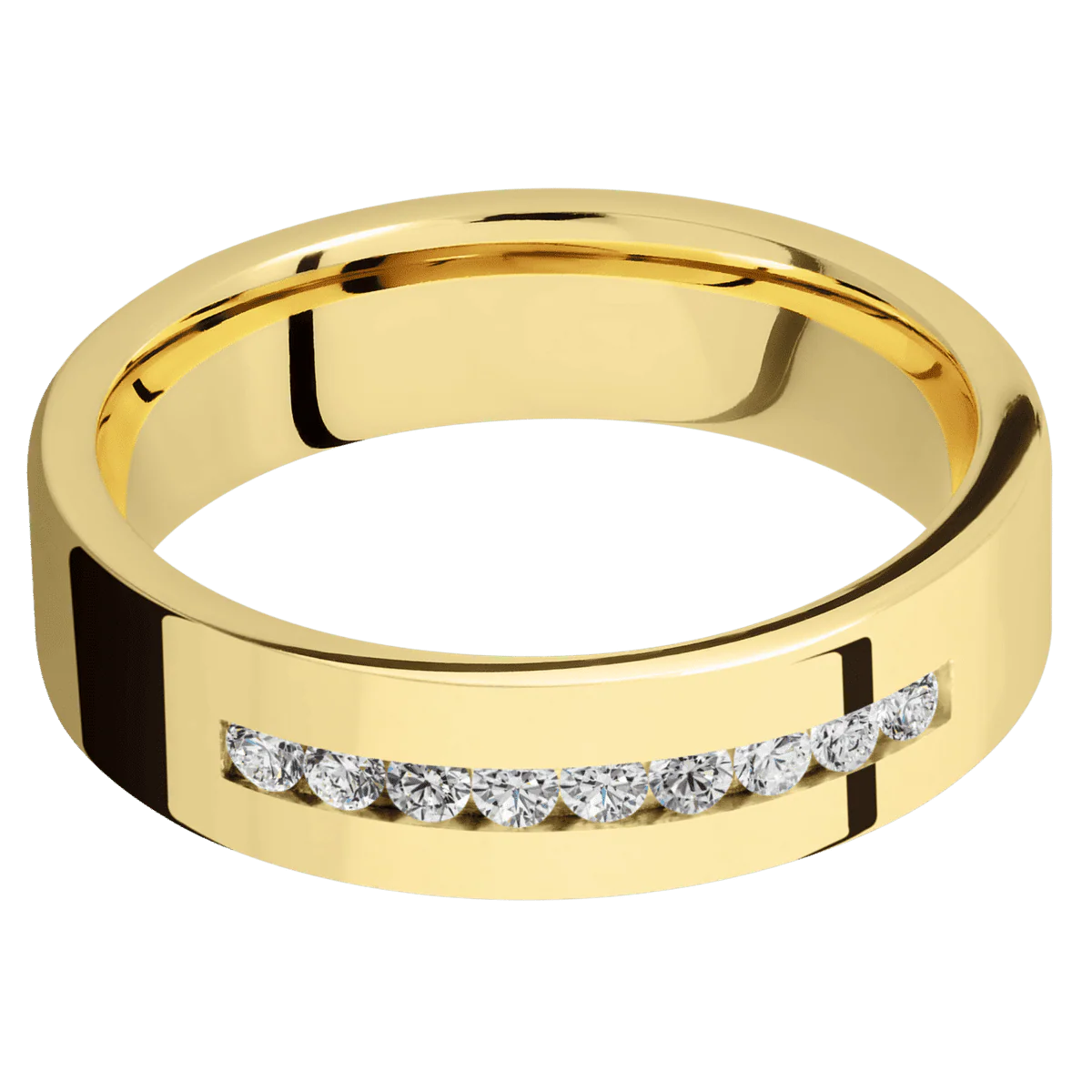 10K Yellow Gold + Polish Finish - Image 3