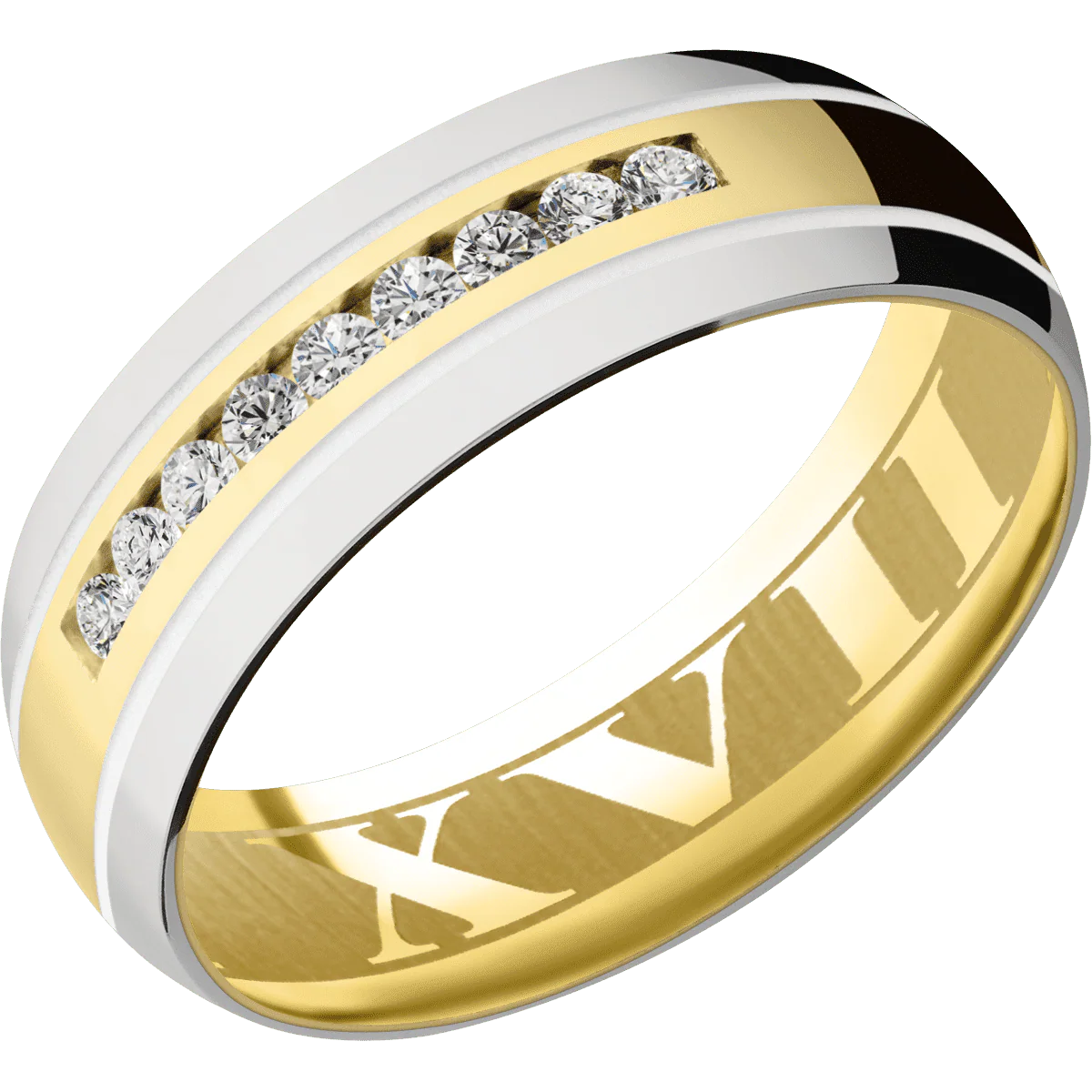 10K Yellow Gold + Polish Finish - Image 2
