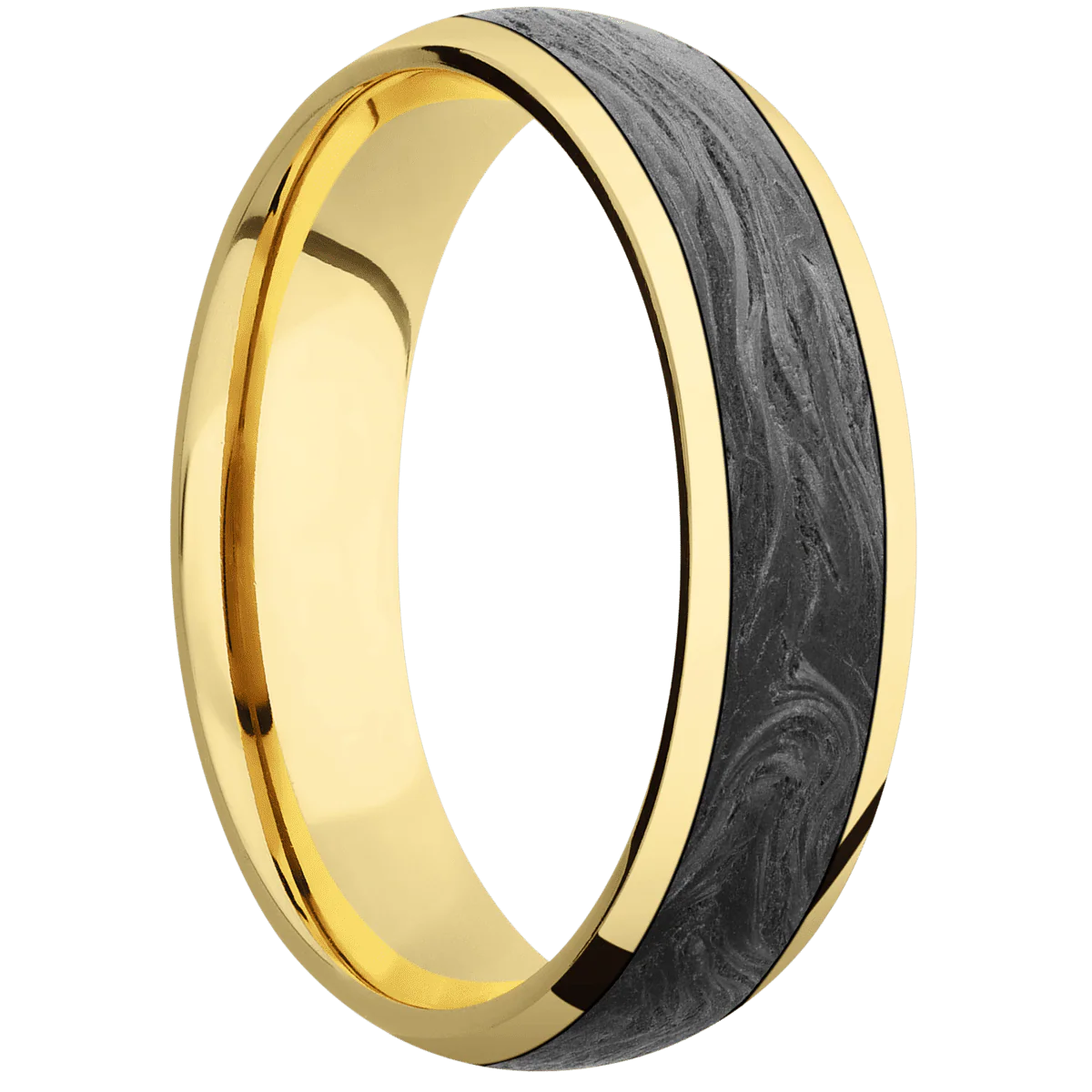 10K Yellow Gold + Polish Finish