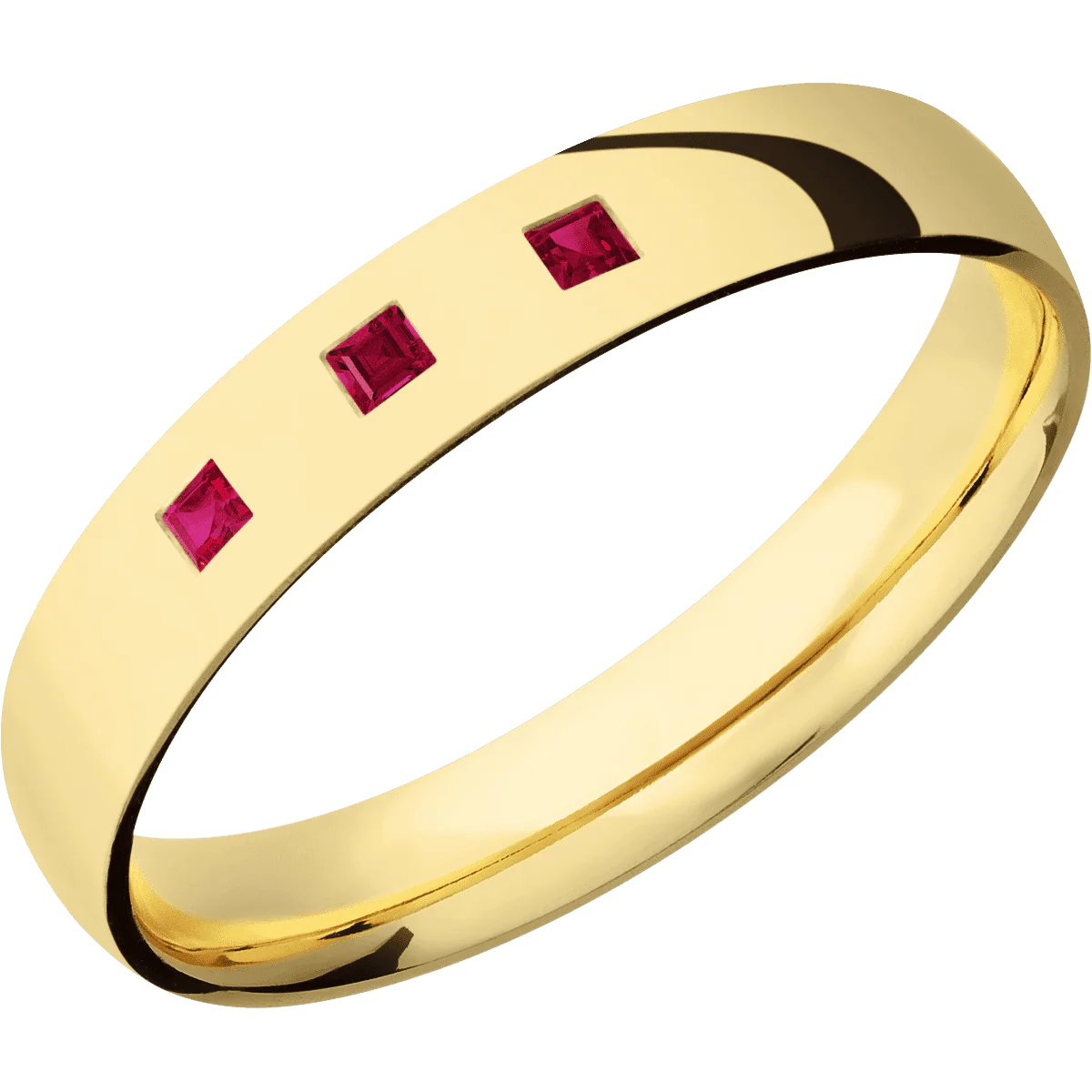 10K Yellow Gold + Polish Finish - Image 2