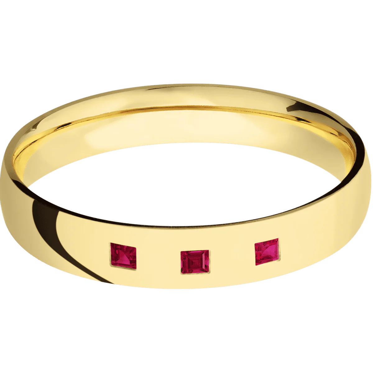 10K Yellow Gold + Polish Finish - Image 3