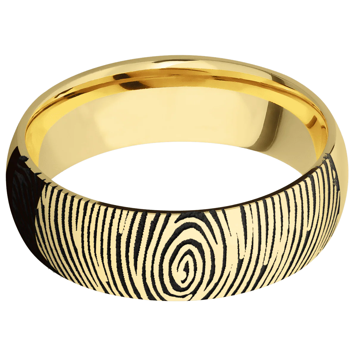 10K Yellow Gold + Polish Finish - Image 3