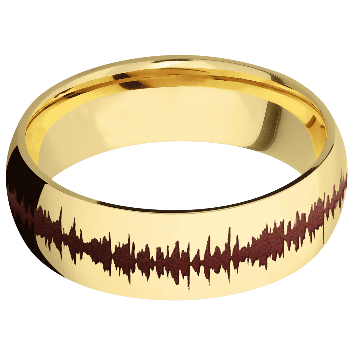 10K Yellow Gold + Polish Finish - Image 3