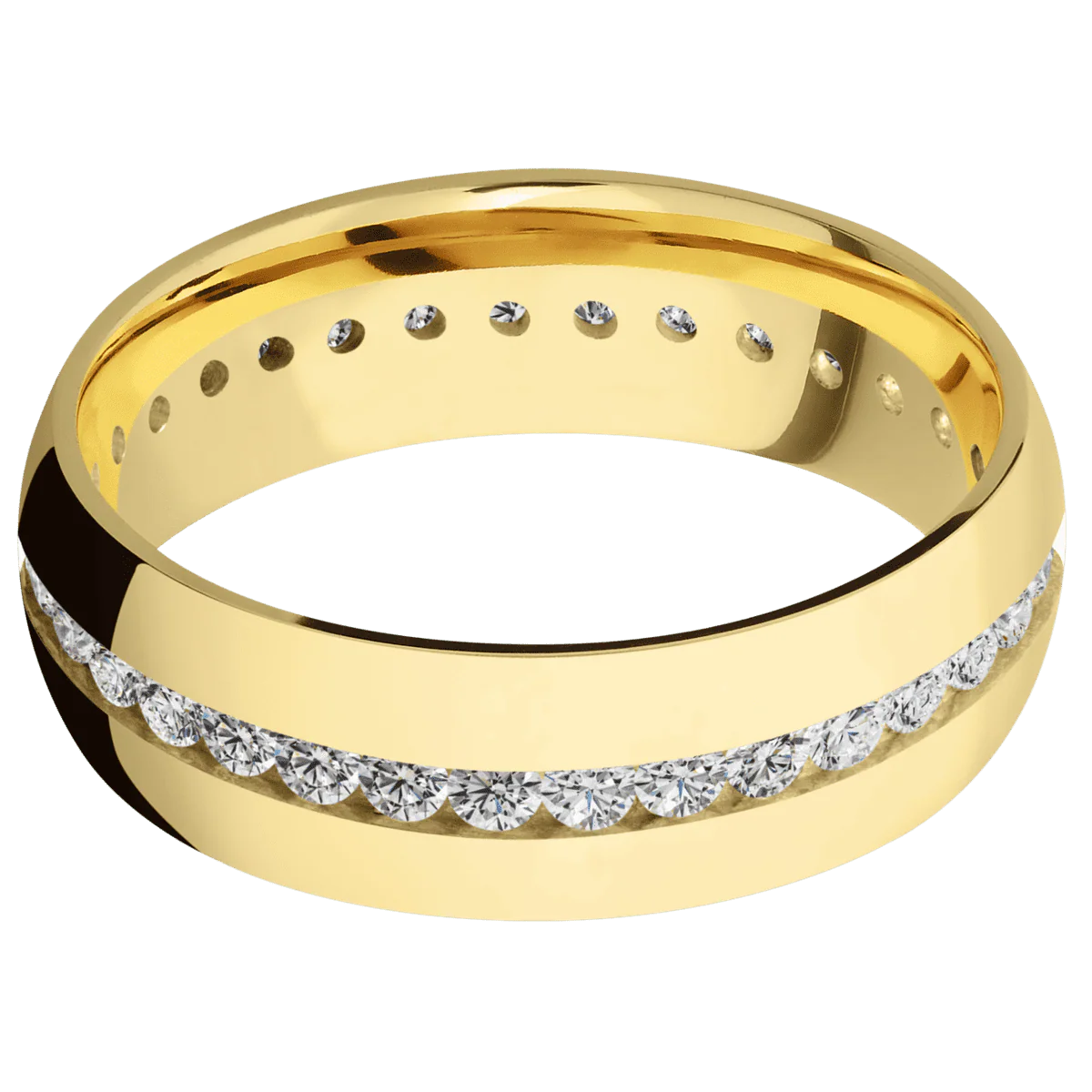 10K Yellow Gold + Polish Finish - Image 3