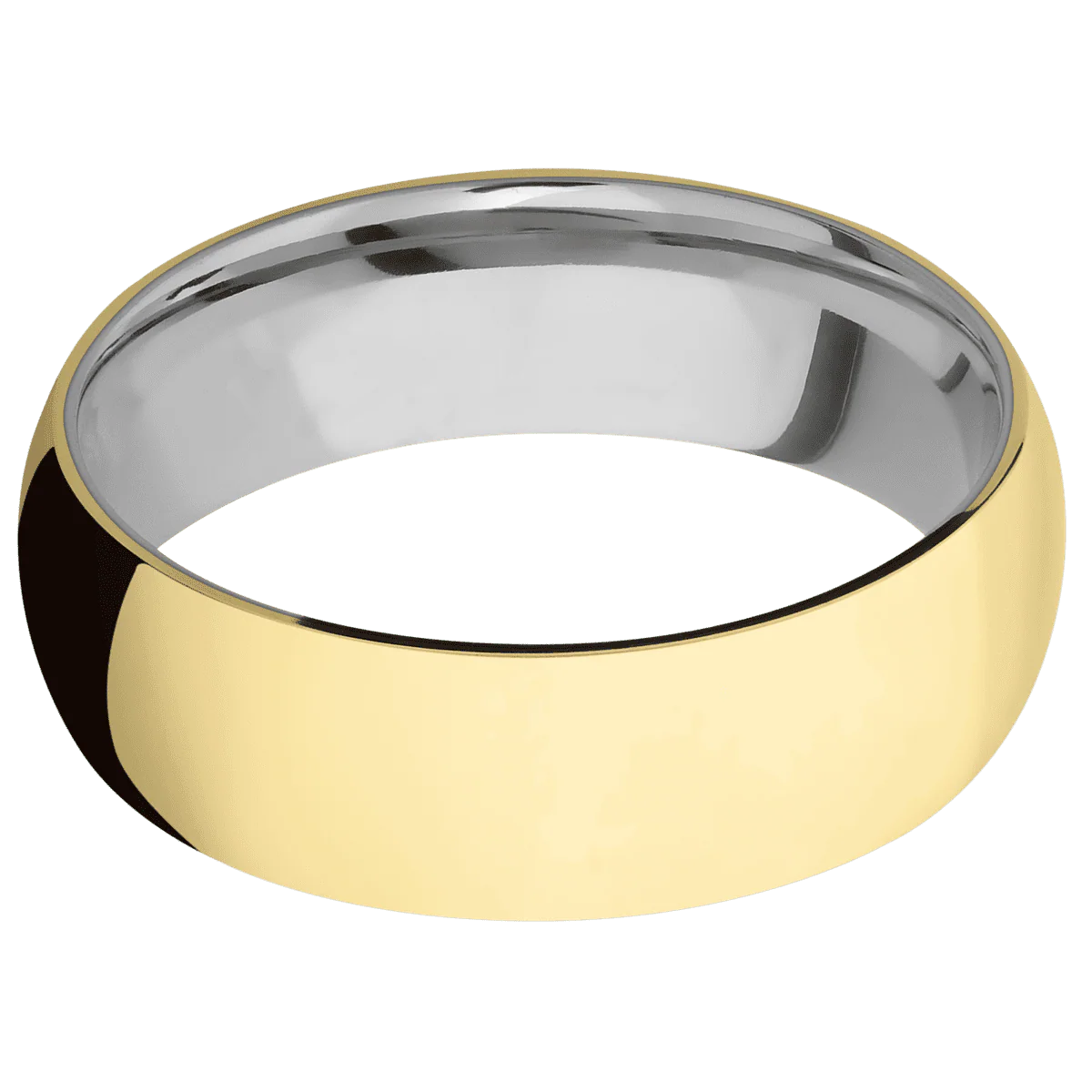 10K Yellow Gold + Polish Finish + Titanium - Image 3