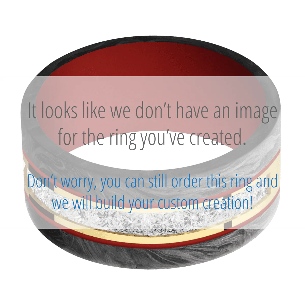 10K Yellow Gold + Polish Finish + USMC Red - Image 3