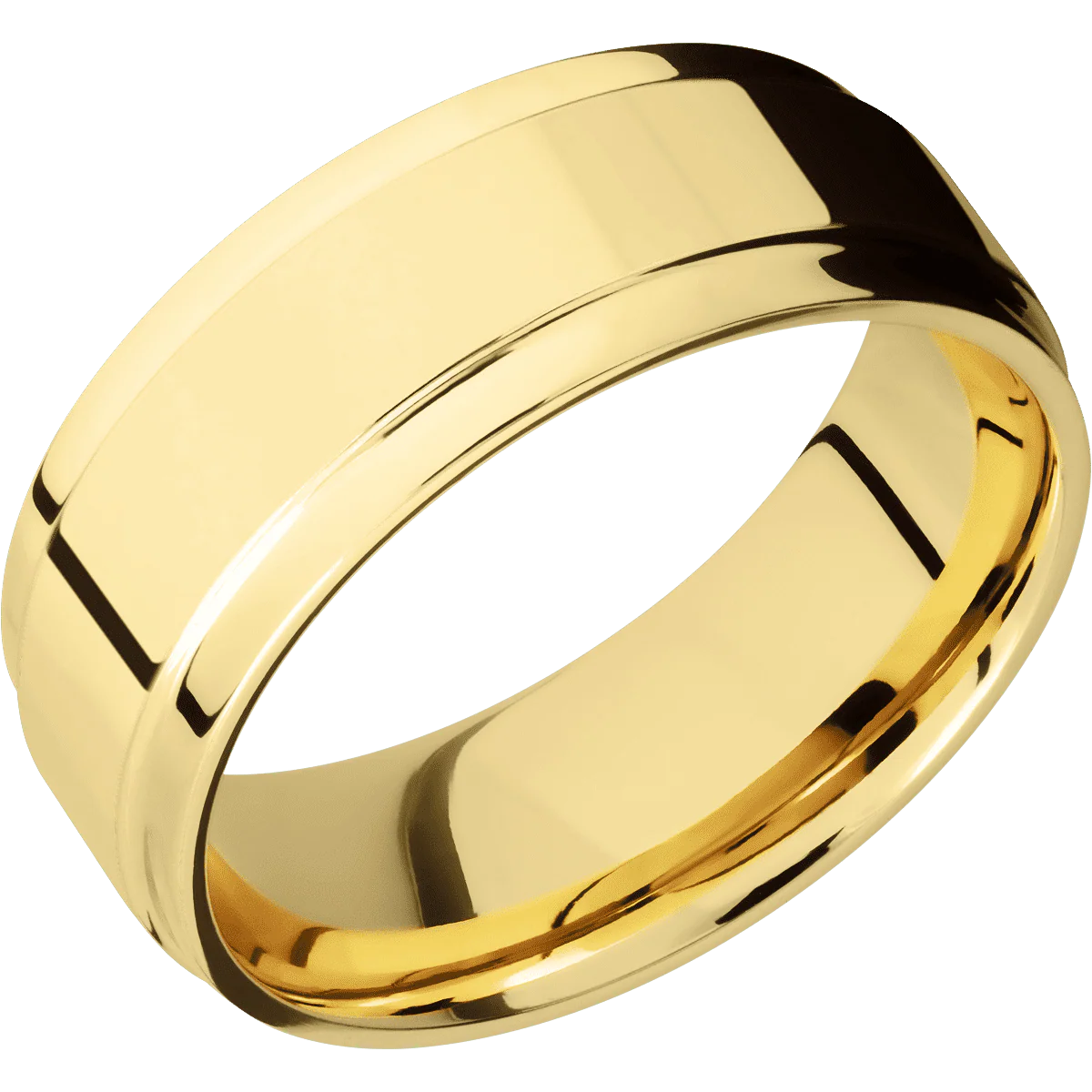 10K Yellow Gold + Polish , Polish Finish - Image 2
