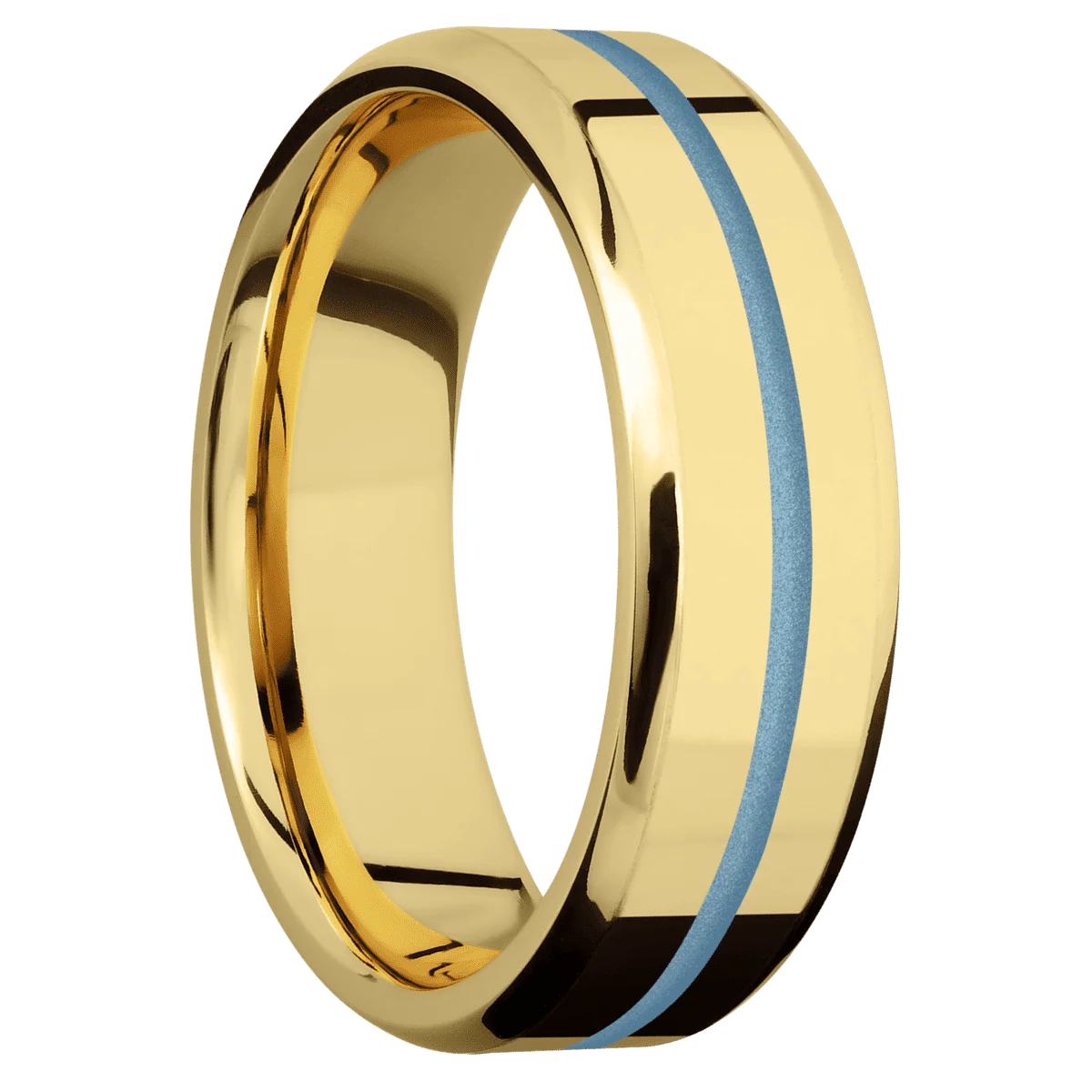10K Yellow Gold + Polish , Polish Finish