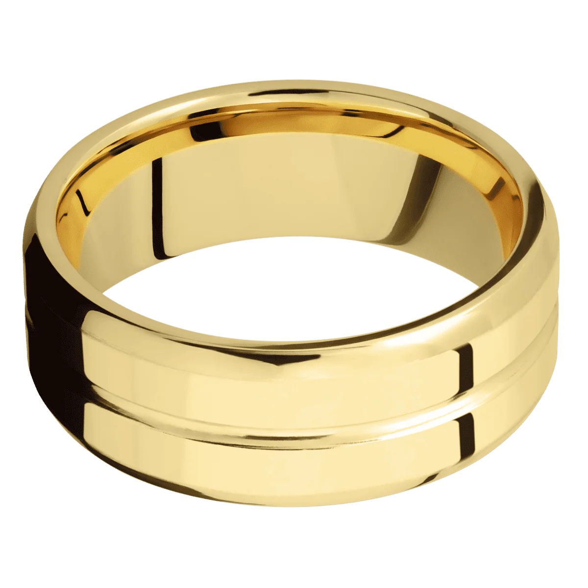 10K Yellow Gold + Polish , Polish Finish - Image 3