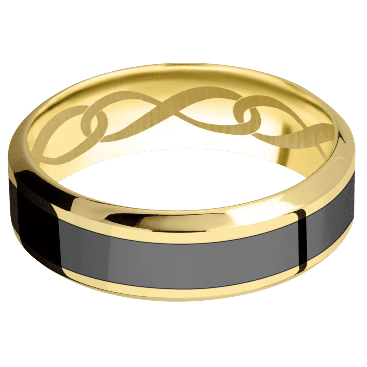 10K Yellow Gold + Polish , Polish Finish - Image 3