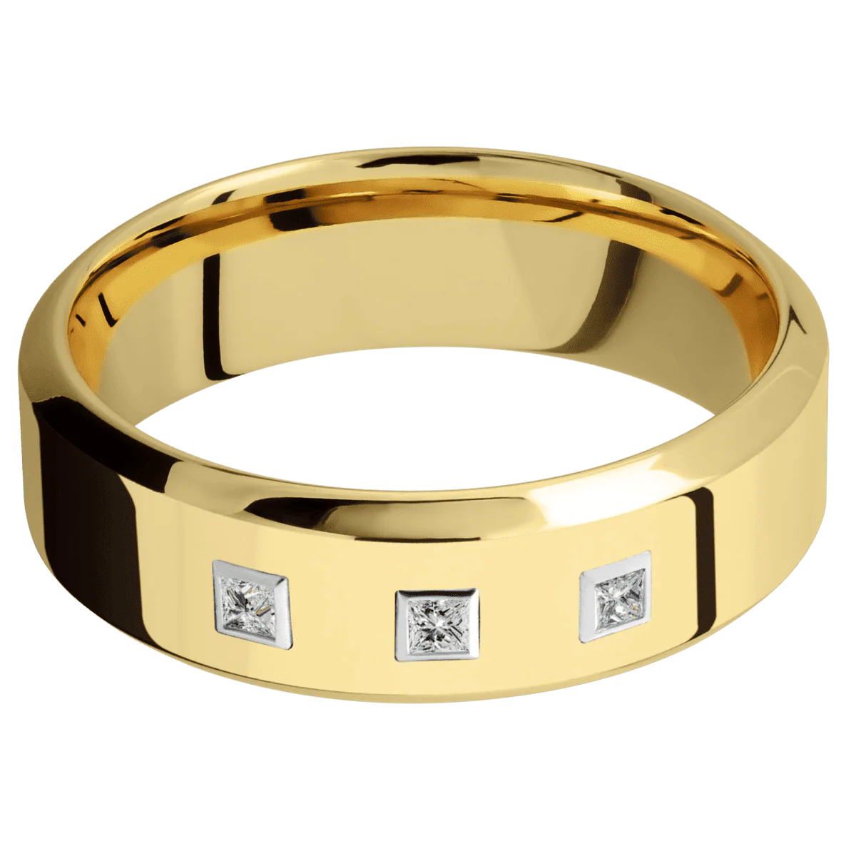 10K Yellow Gold + Polish , Polish Finish - Image 3