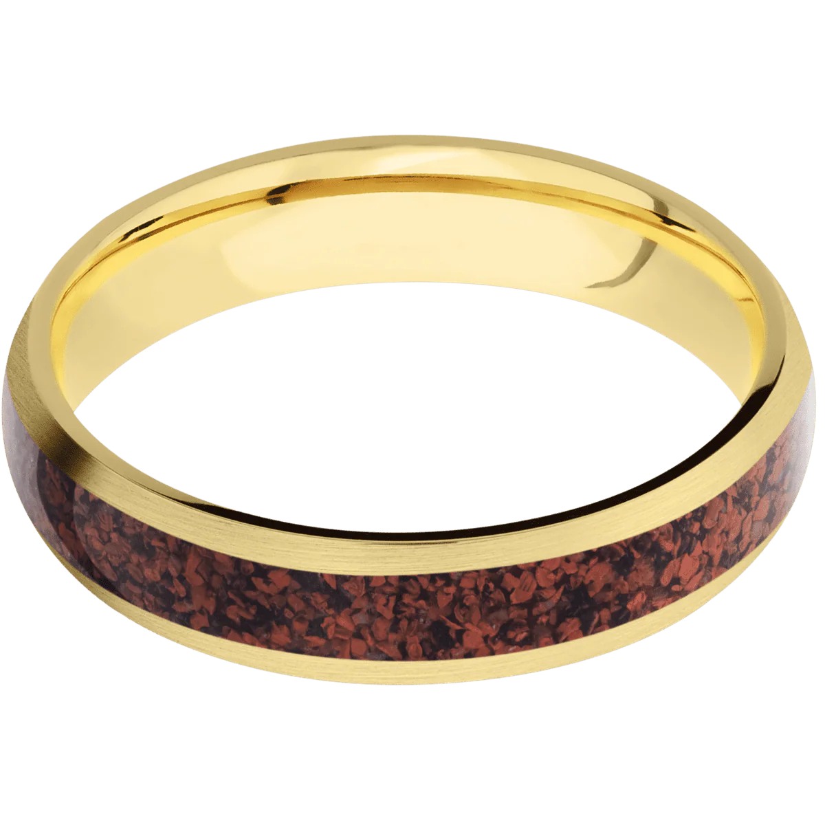10K Yellow Gold + Satin Finish - Image 3