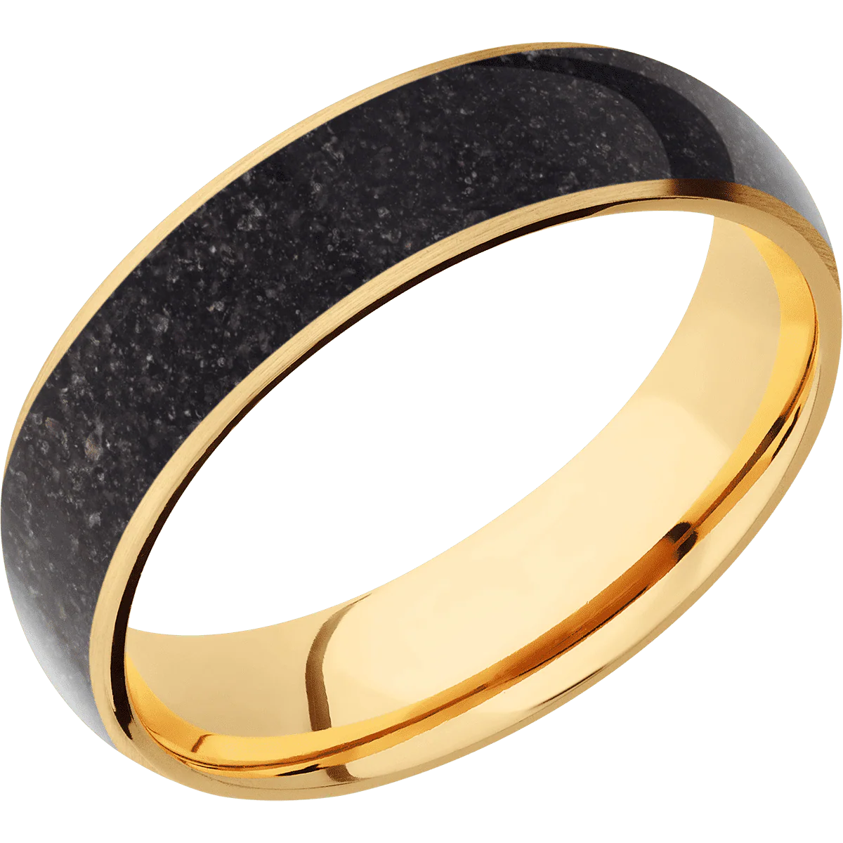 10K Yellow Gold + Satin Finish - Image 2