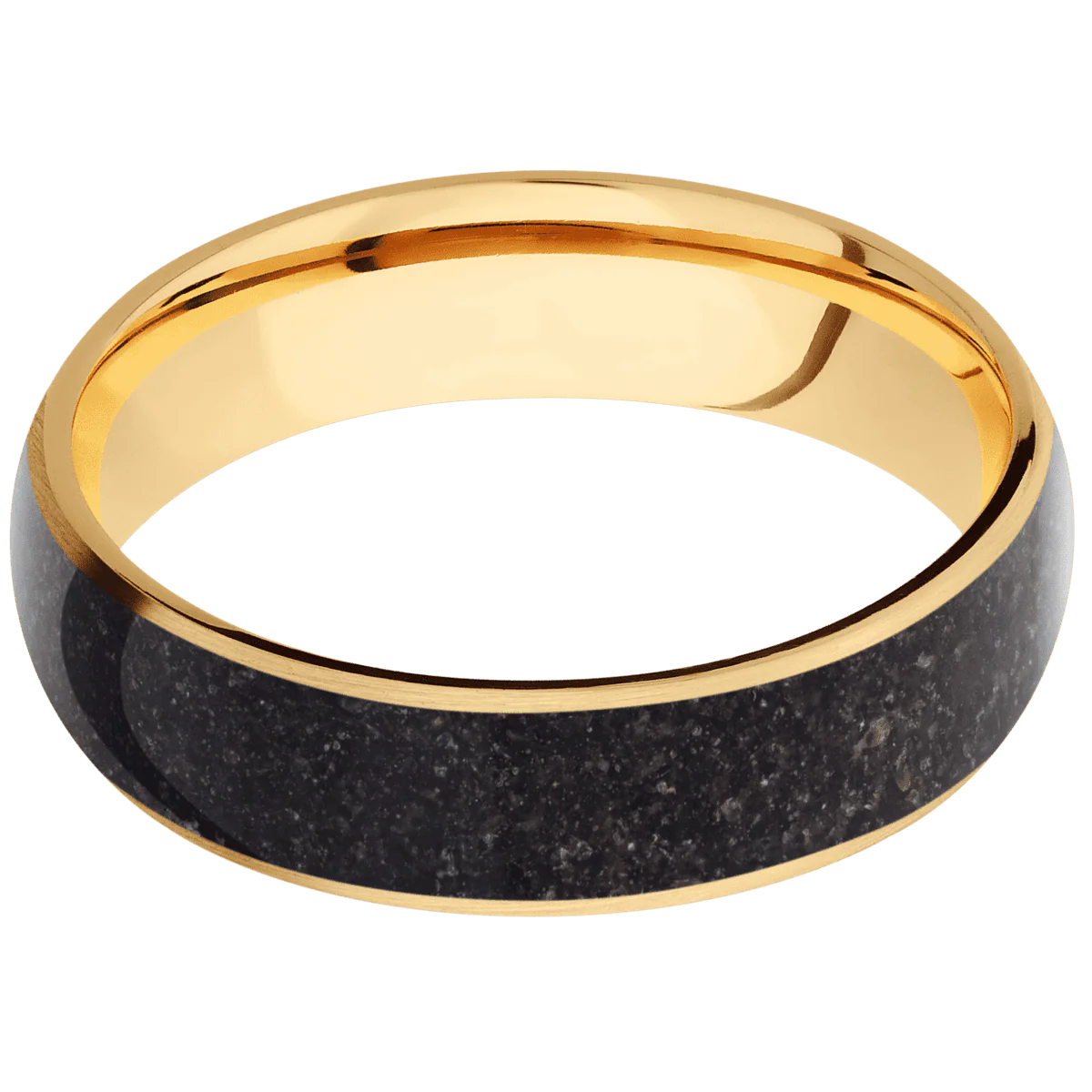 10K Yellow Gold + Satin Finish - Image 3