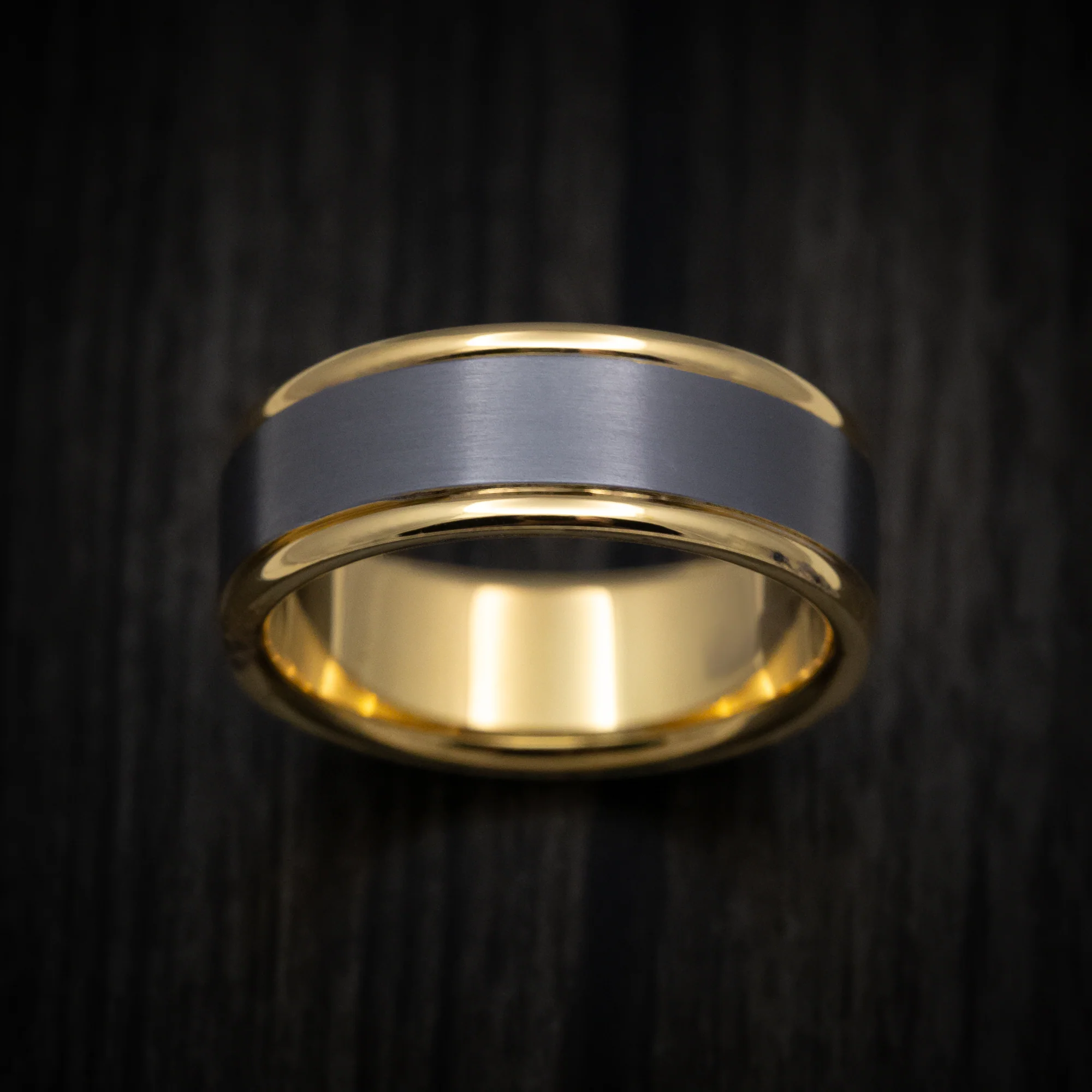 14K Gold and Tantalum Men's Ring - Image 2