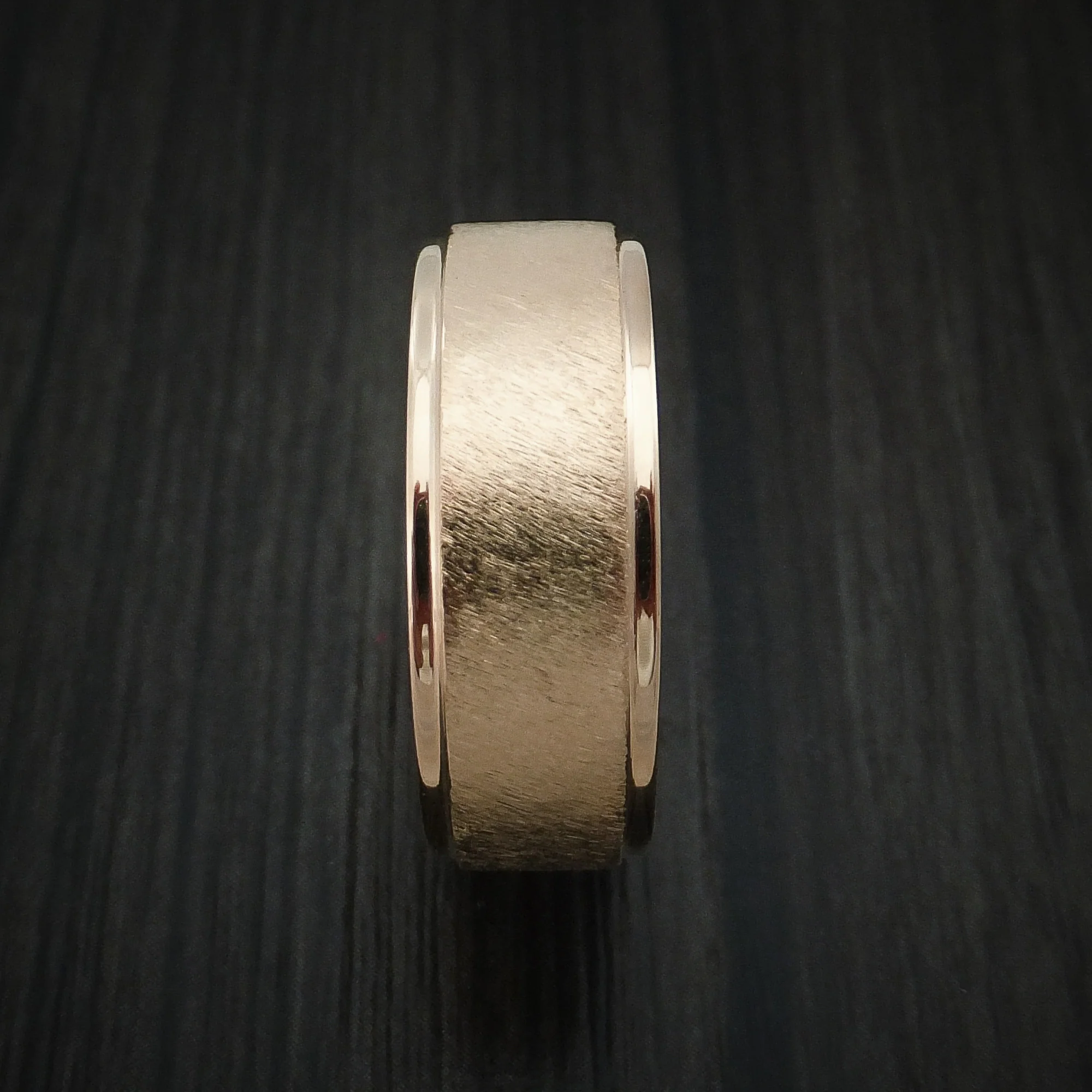 14K Rose Gold Classic Style Wedding Men's Band Custom Made - Image 3