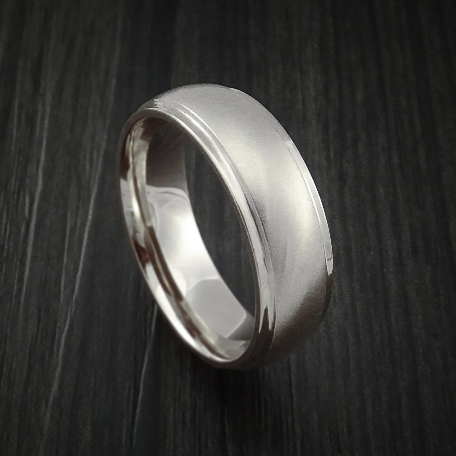 Rose Gold Classic Style Wedding Men's Band Custom Made - Image 9