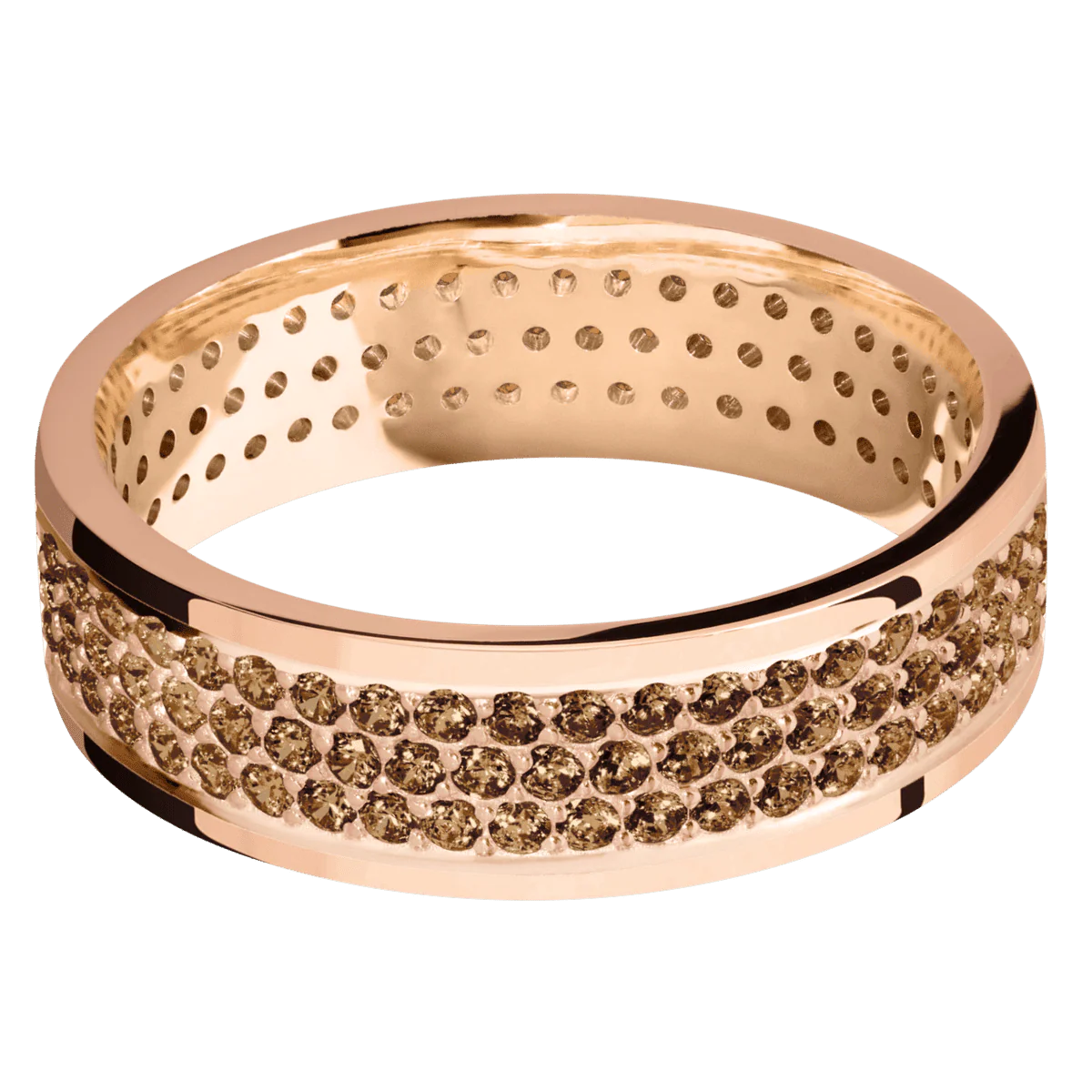 14K Rose Gold + Polish Finish - Image 3