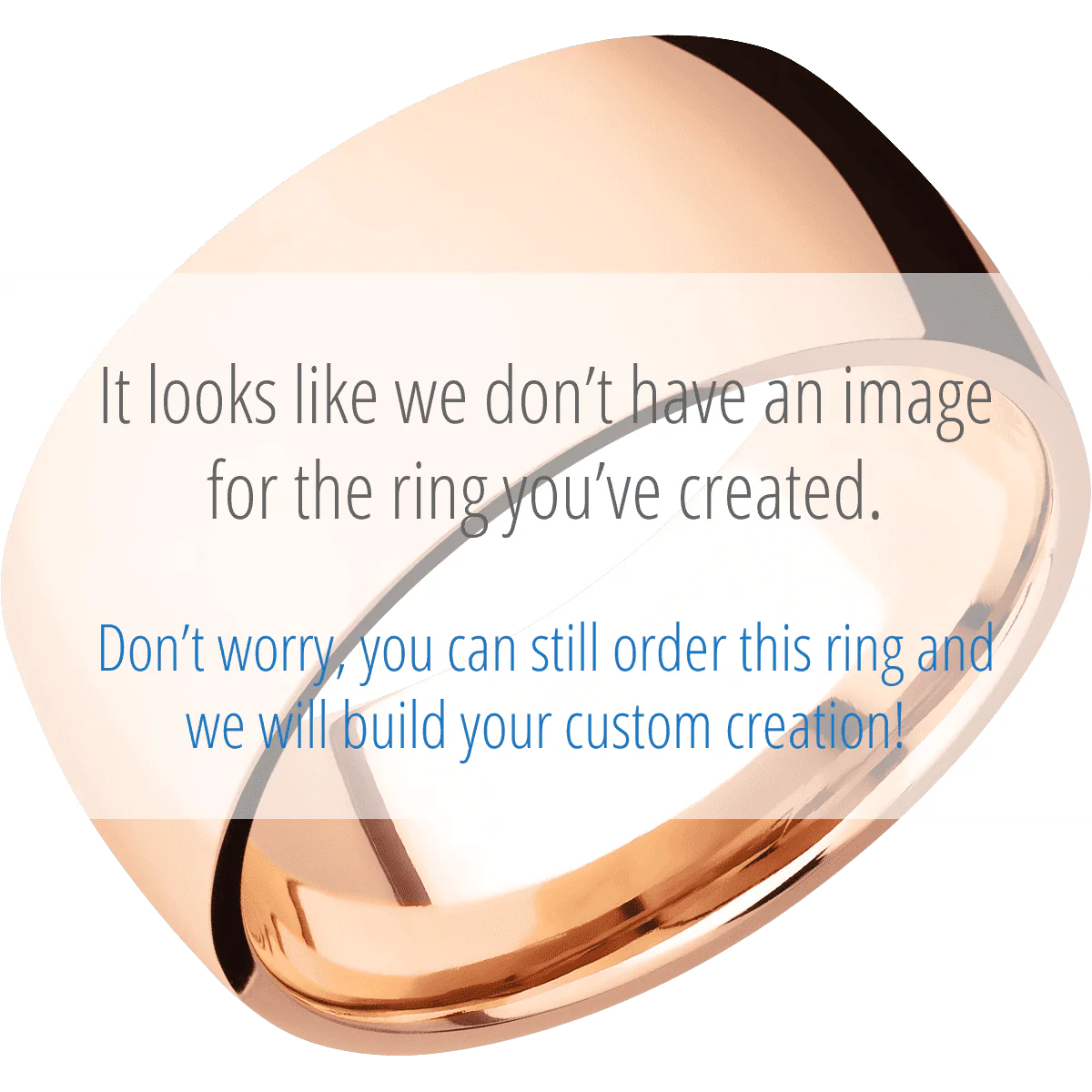 14K Rose Gold + Polish Finish - Image 2