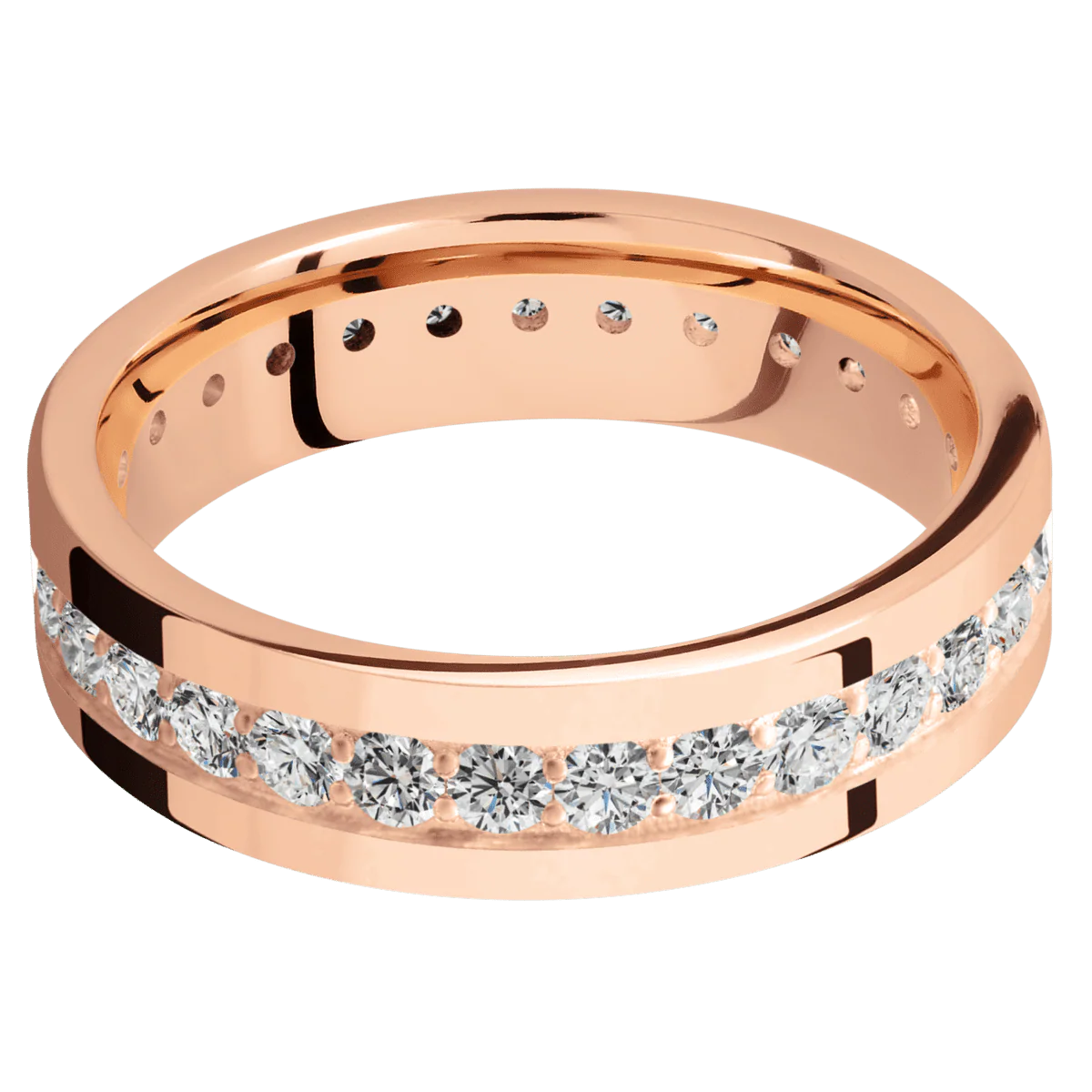 14K Rose Gold + Polish Finish - Image 3