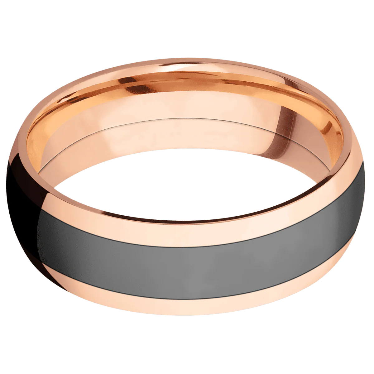 14K Rose Gold + Polish Finish - Image 3