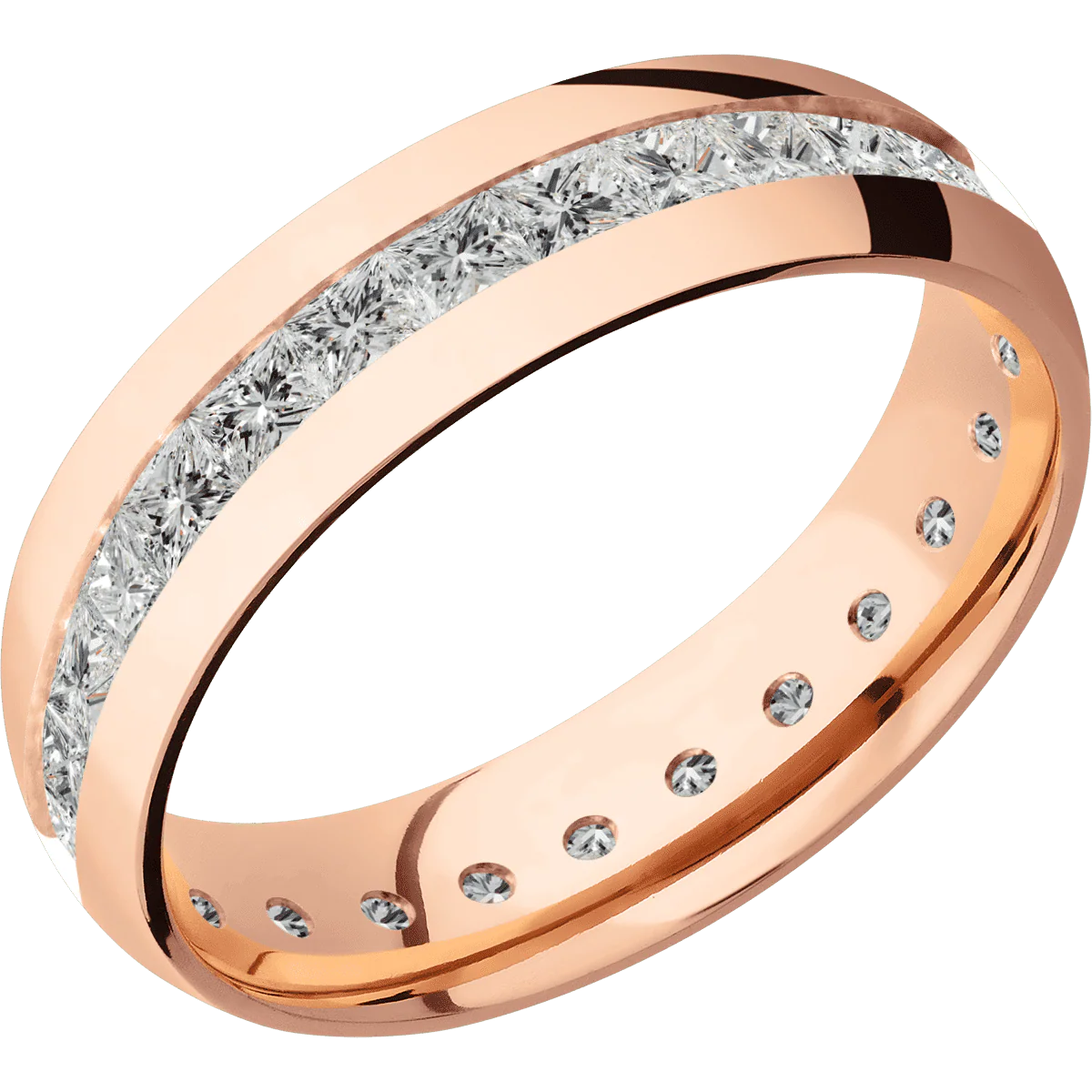 14K Rose Gold + Polish Finish - Image 2