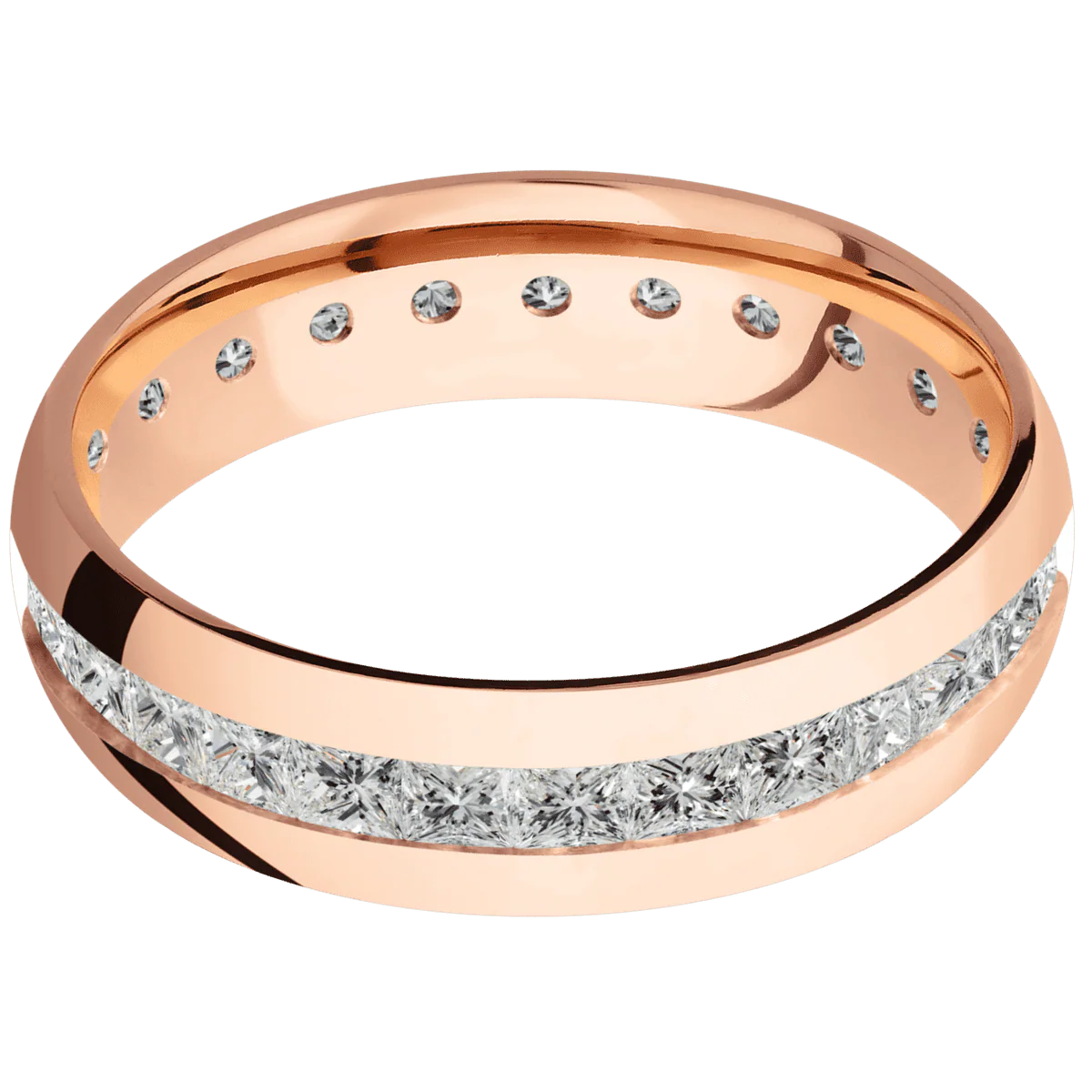 14K Rose Gold + Polish Finish - Image 3
