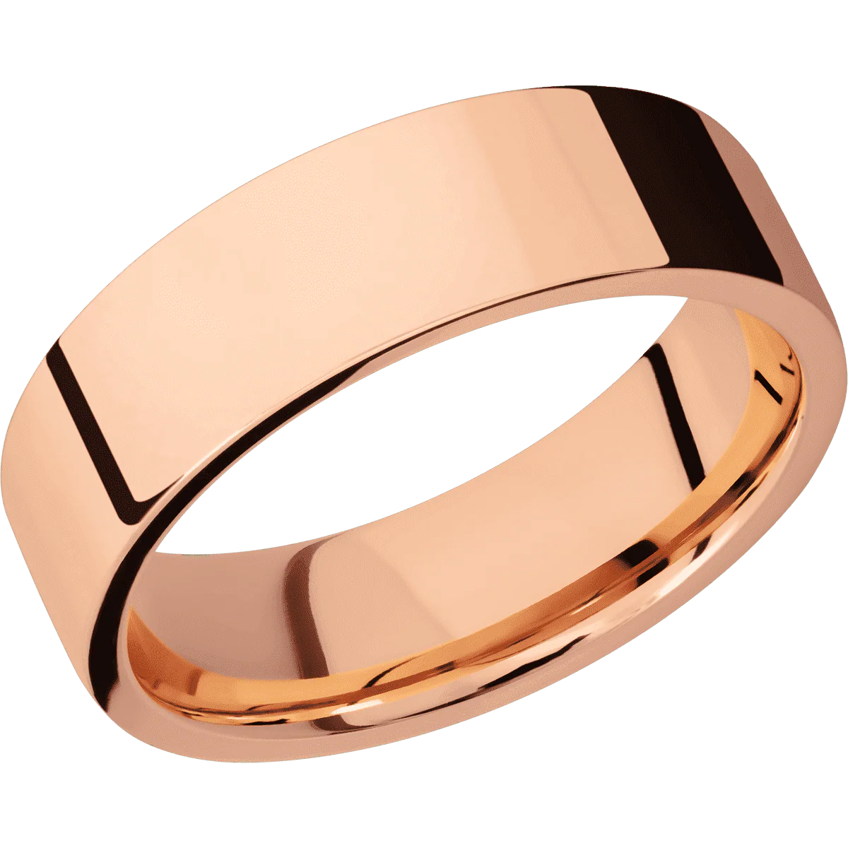 14K Rose Gold + Polish Finish - Image 2