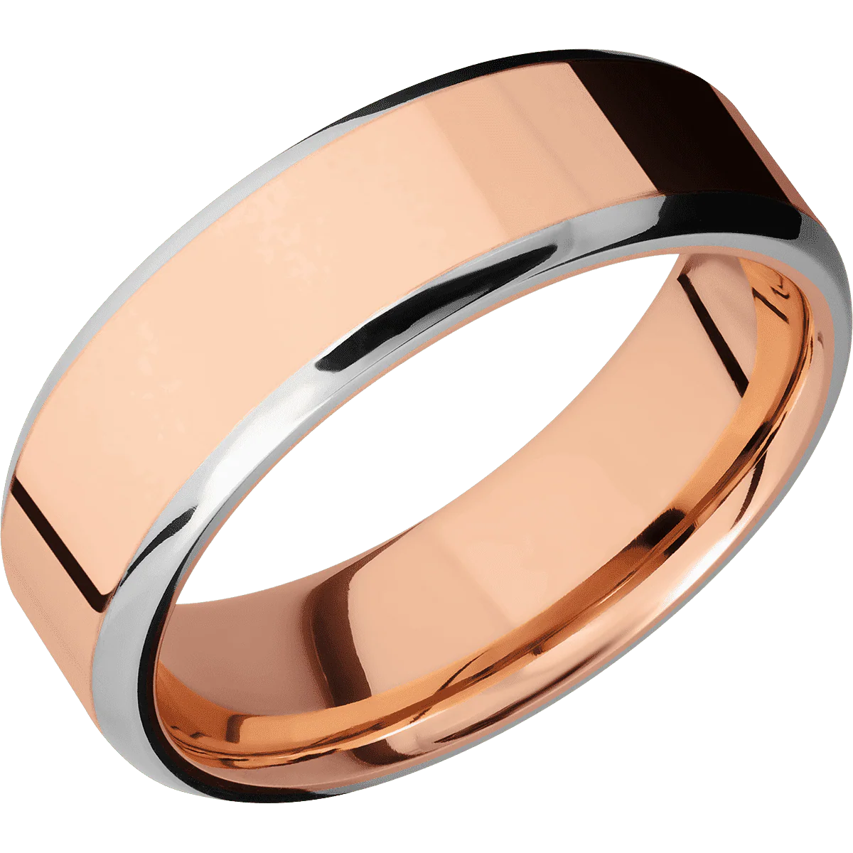 14K Rose Gold + Polish , Polish Finish - Image 2