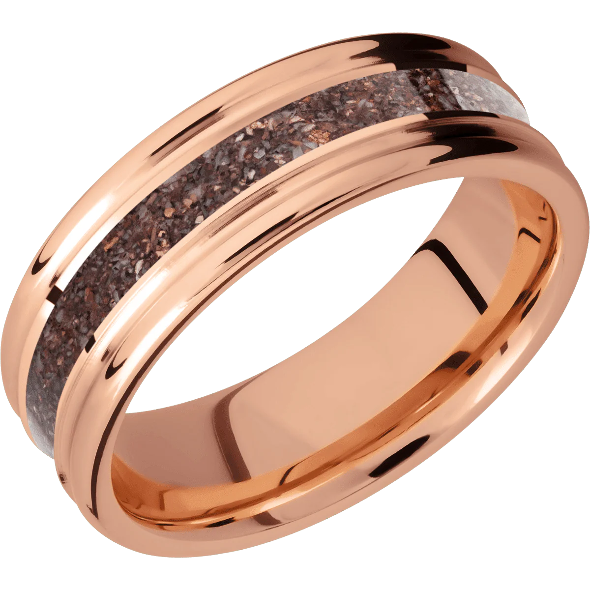 14K Rose Gold + Polish , Polish Finish - Image 2