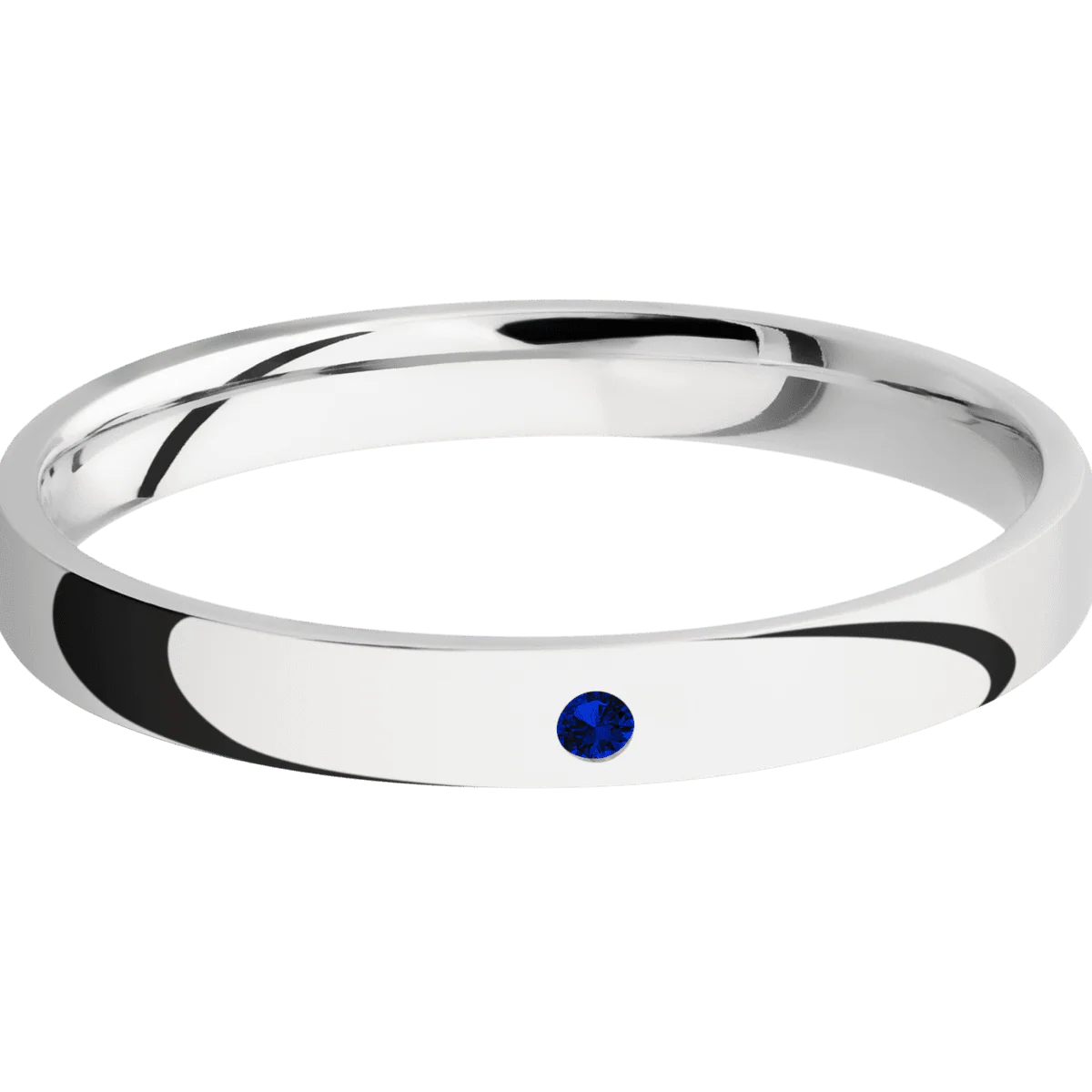 14K White Gold + Polish Finish - Image 3